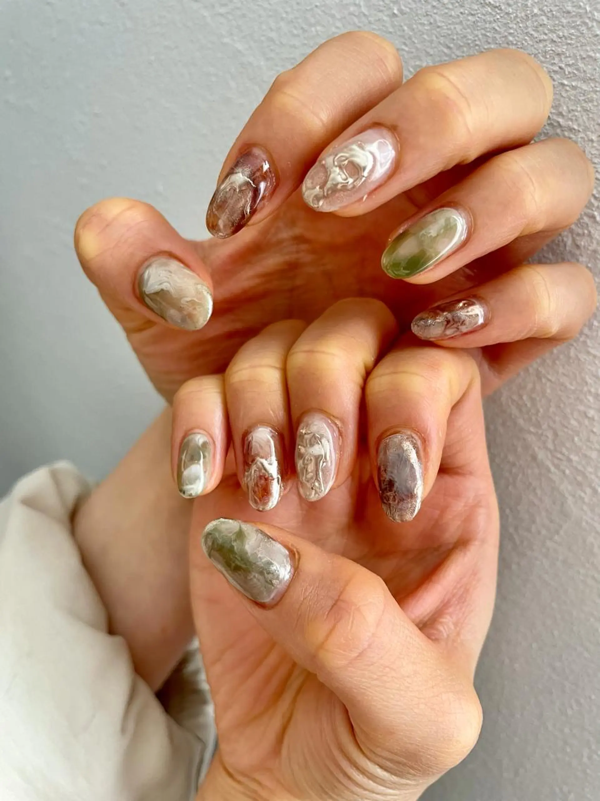 ネイル アートネイル ハンドネイル フットネイル 甲府市徳行 🧸prunelleのネイルデザイン