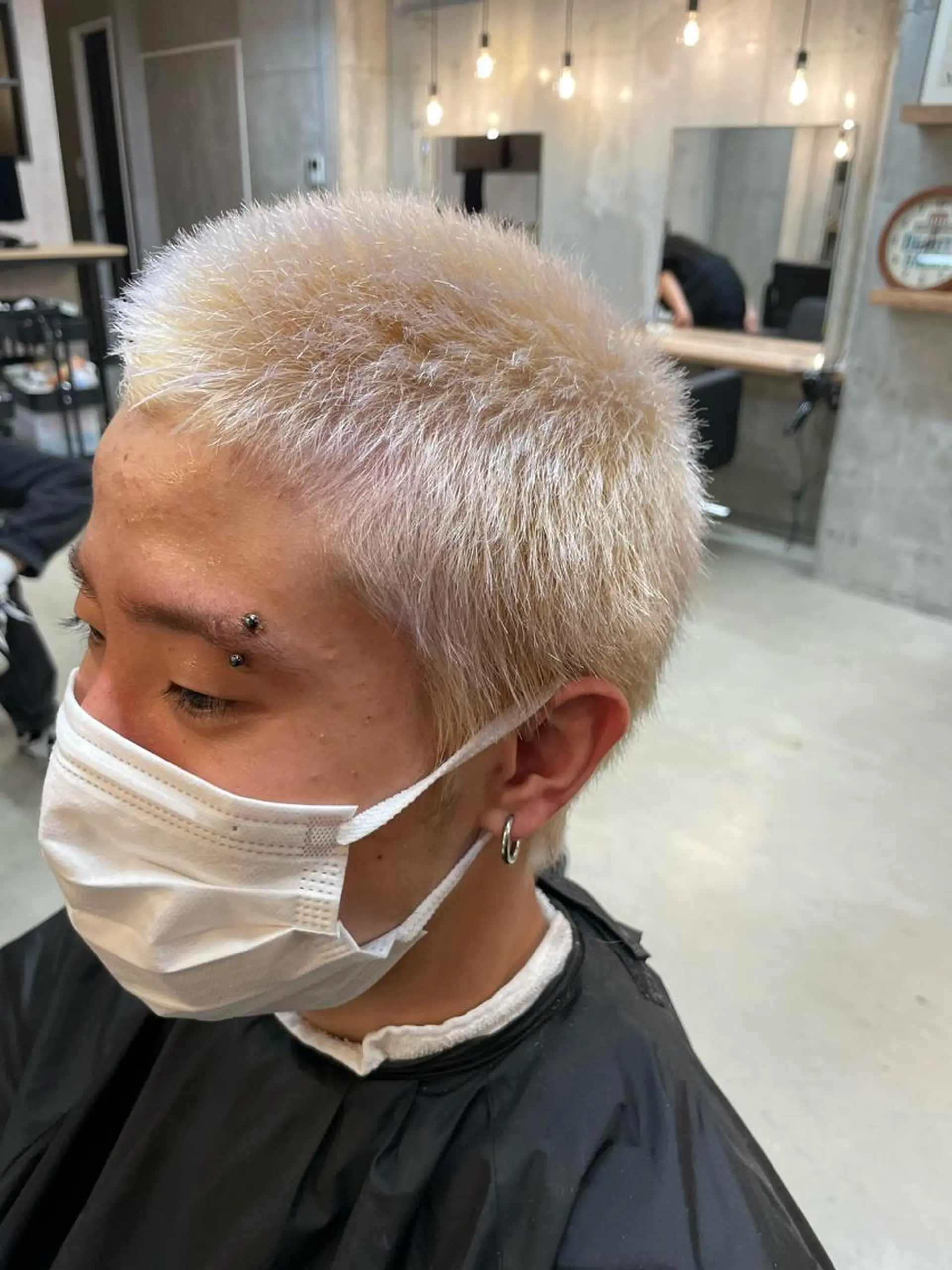 カラー Nozomu/地毛風 ストレート/パーマのヘアスタイル