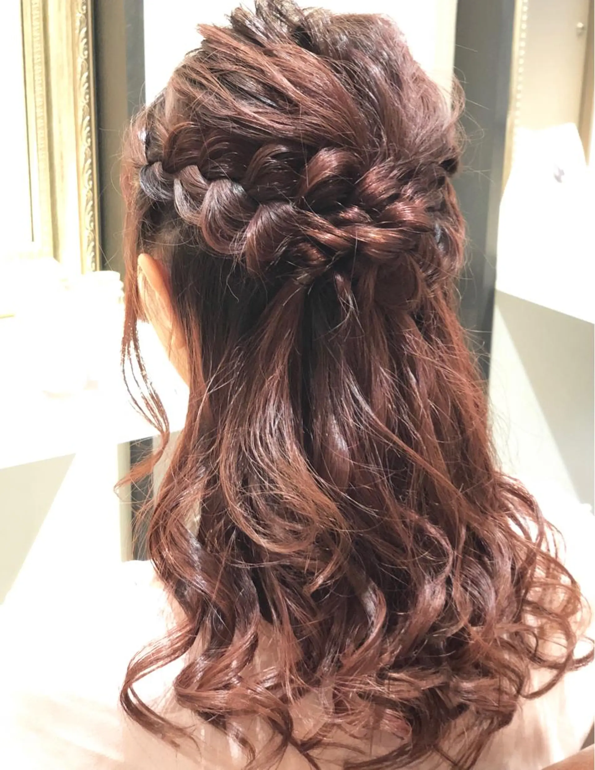 ヘアアレンジ ハーフアップ ヘアセット wavi hair所属・後藤 ユウキ/髪質改善🫧のヘアスタイル