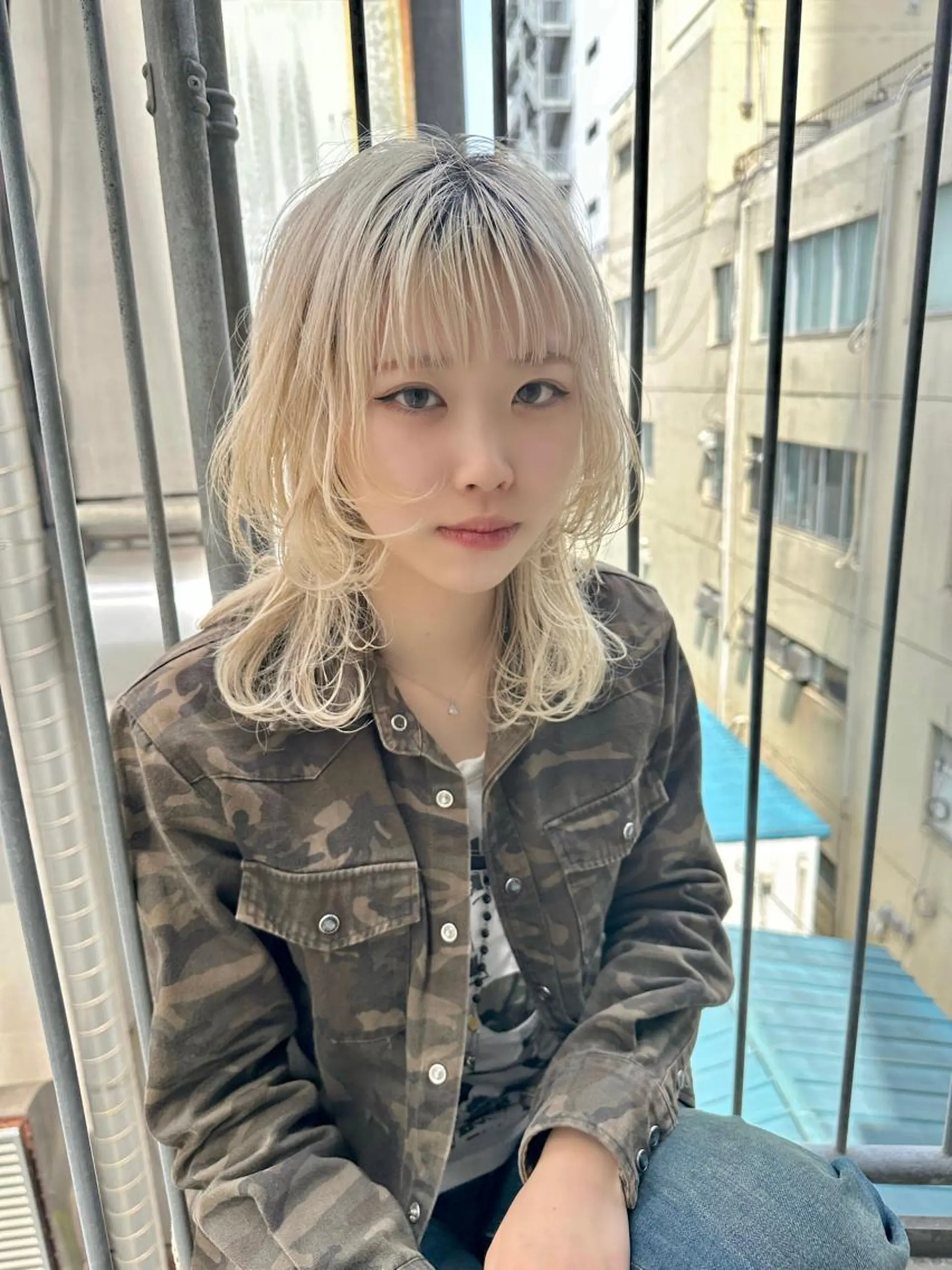 ミディアム カット ヘアカラー トリートメント 東北No.1完全個室 💐梶谷社長のヘアスタイル