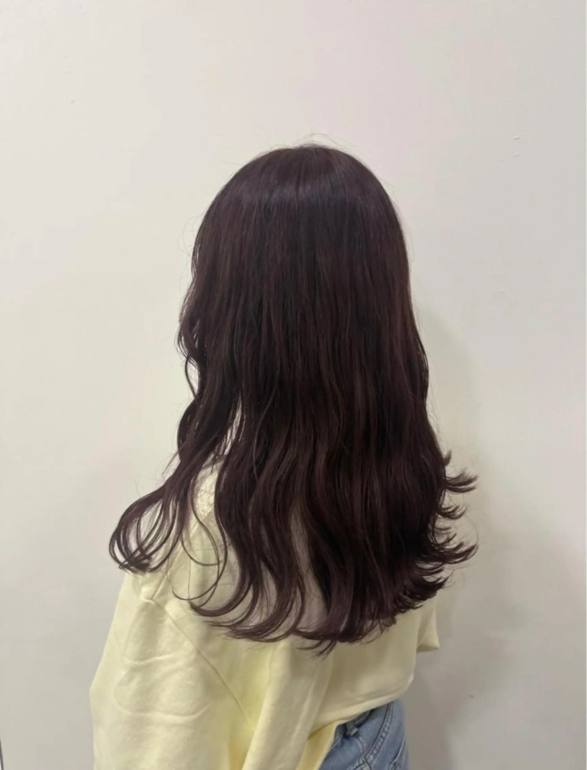 ロング 三 嶋のヘアスタイル