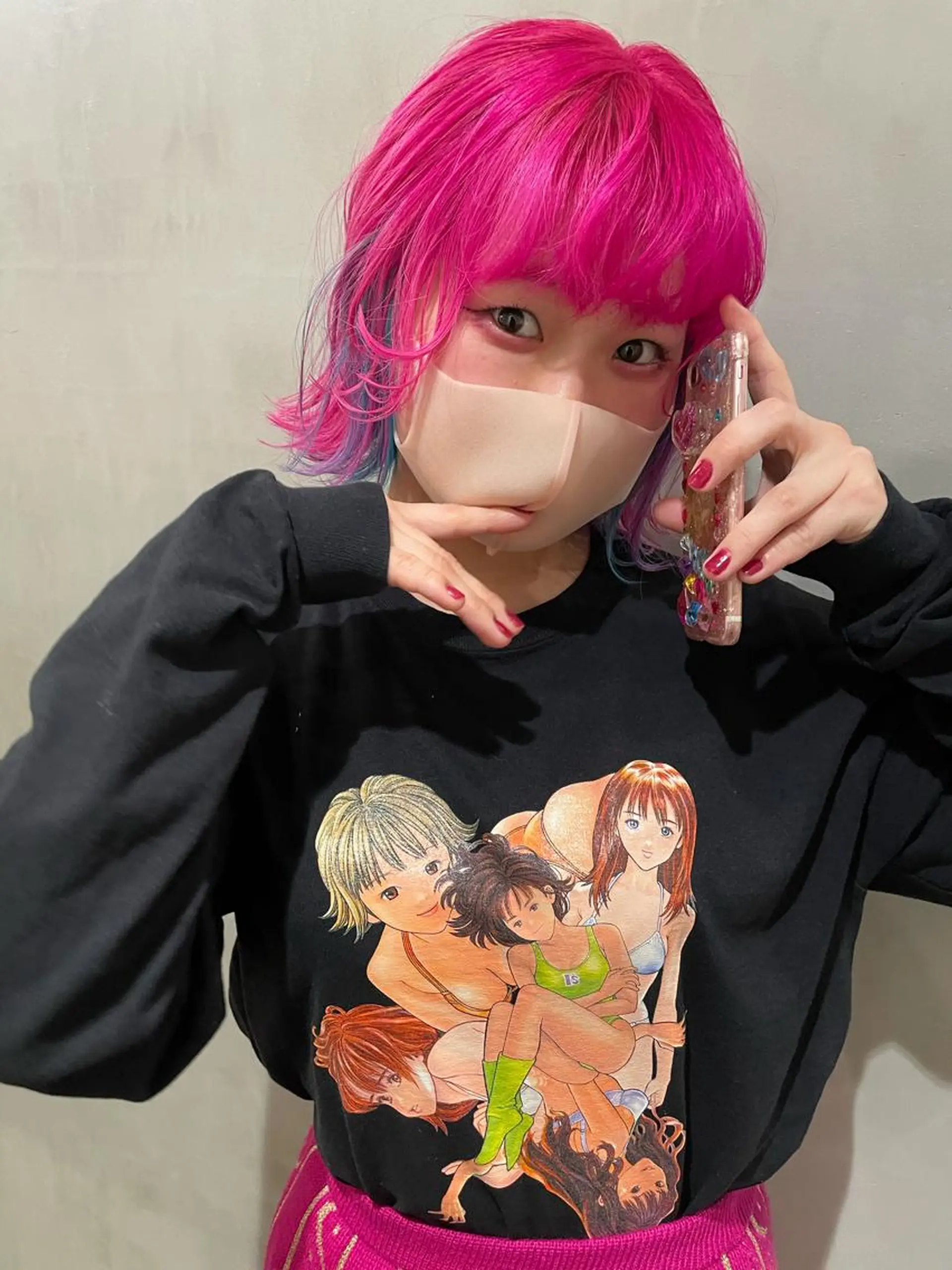 ミディアム カラー カット ヘアカラー トリートメント 優作 〜圧倒的信頼〜のヘアスタイル