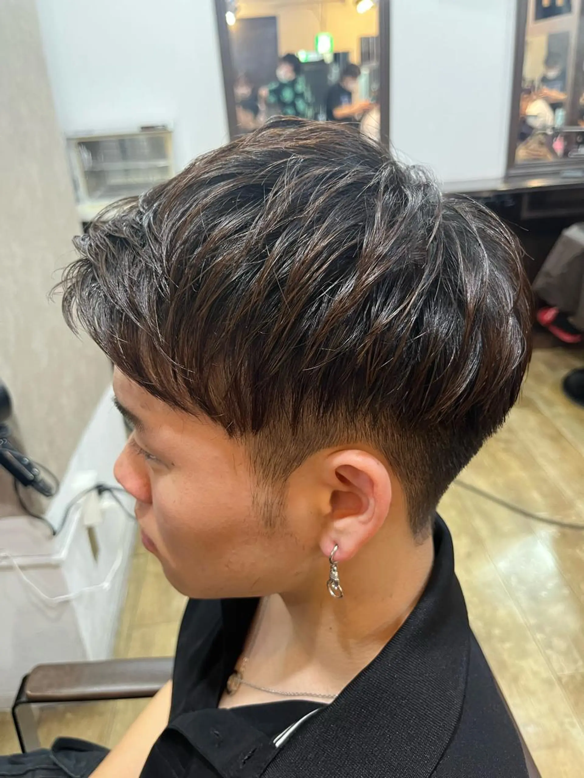 ショート メンズ アップバング ショートヘア HAIR SALON M 大宮店所属・山口 詩織のヘアスタイル