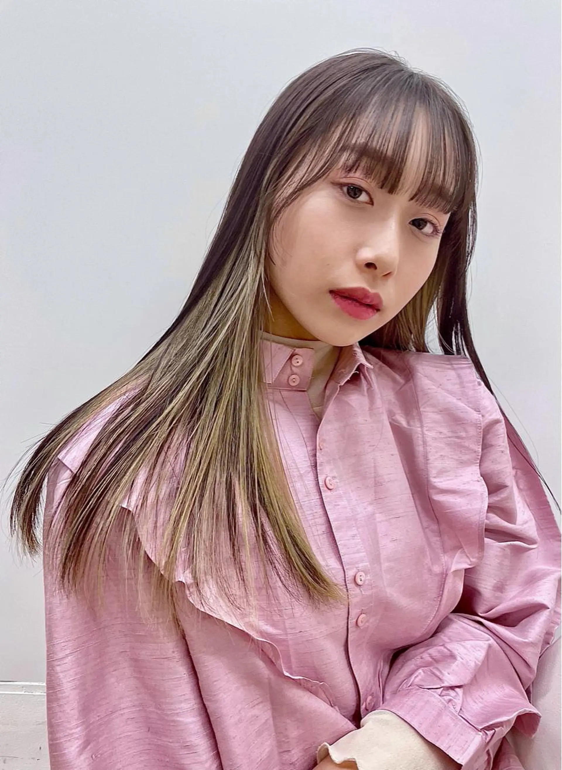 ロング カラー ベージュカラー カラー/レイヤー/ 髪質改善/PAAQのヘアスタイル