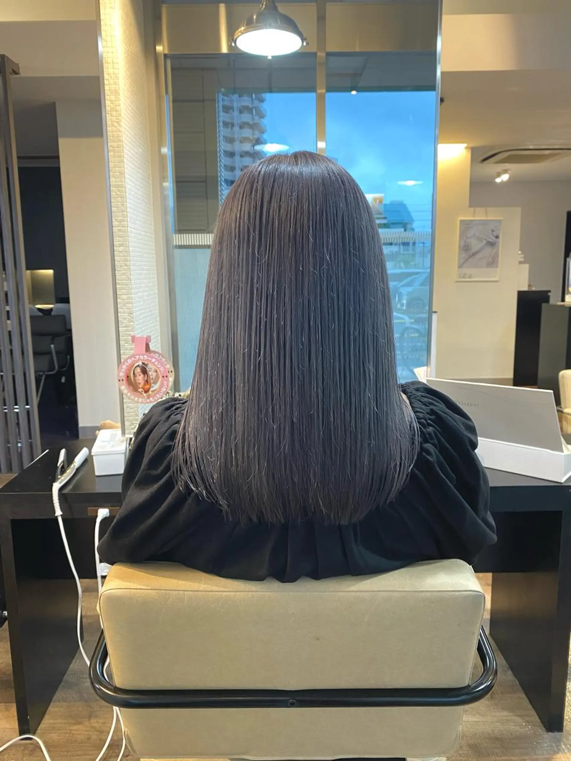 セミロング カラー アッシュ シルバー シルバーアッシュ カット ヘアカラー トリートメント STYLE エキシティ店所属・【似合わせパーマ】 STYLE 杉原　魁のヘアスタイル