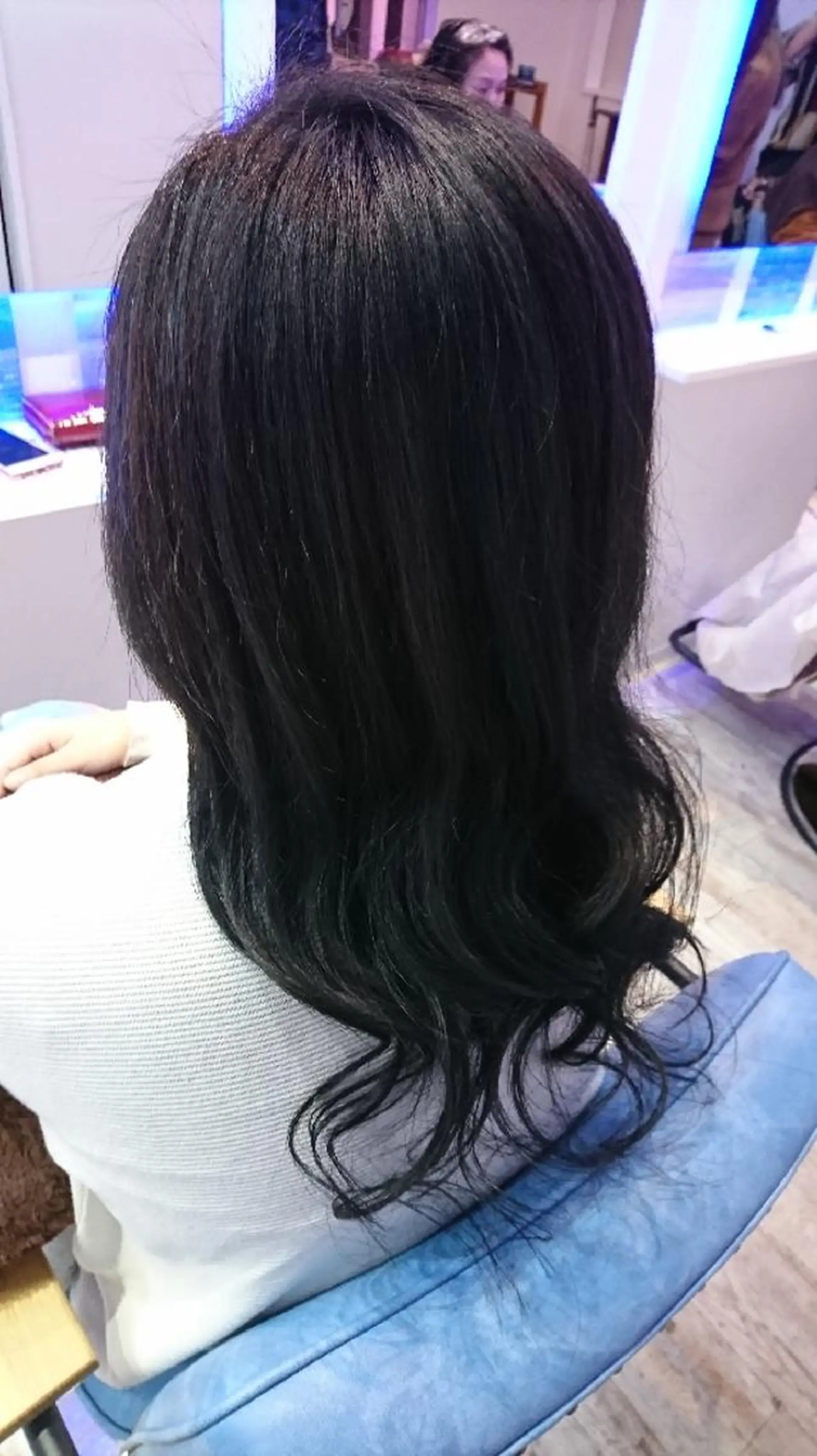 ロング カラー アッシュ ダークアッシュ 中嶌 健一のヘアスタイル