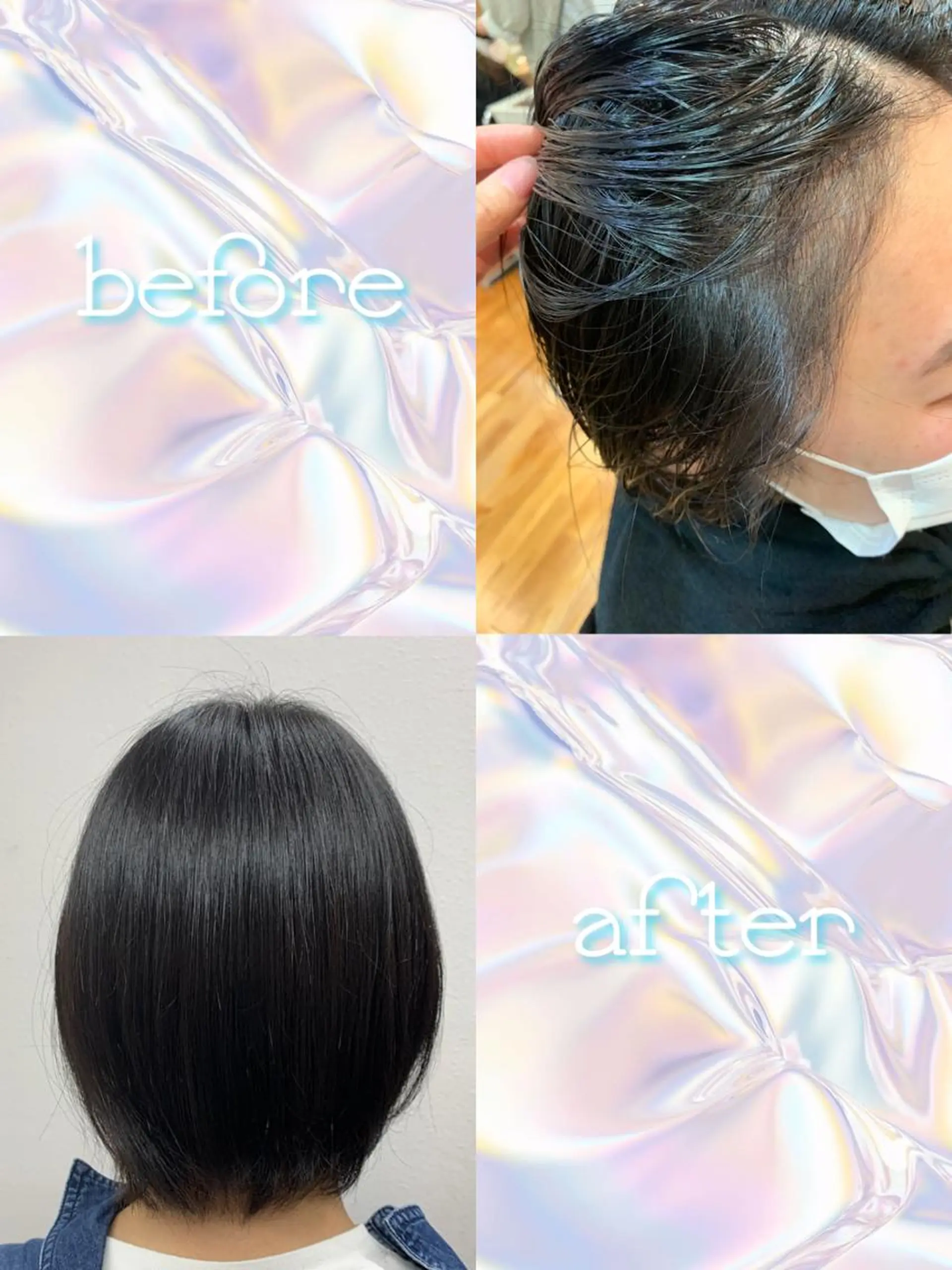 ミディアム ミディアムパーマ OPUS  CREER所属・小室 友香のヘアスタイル