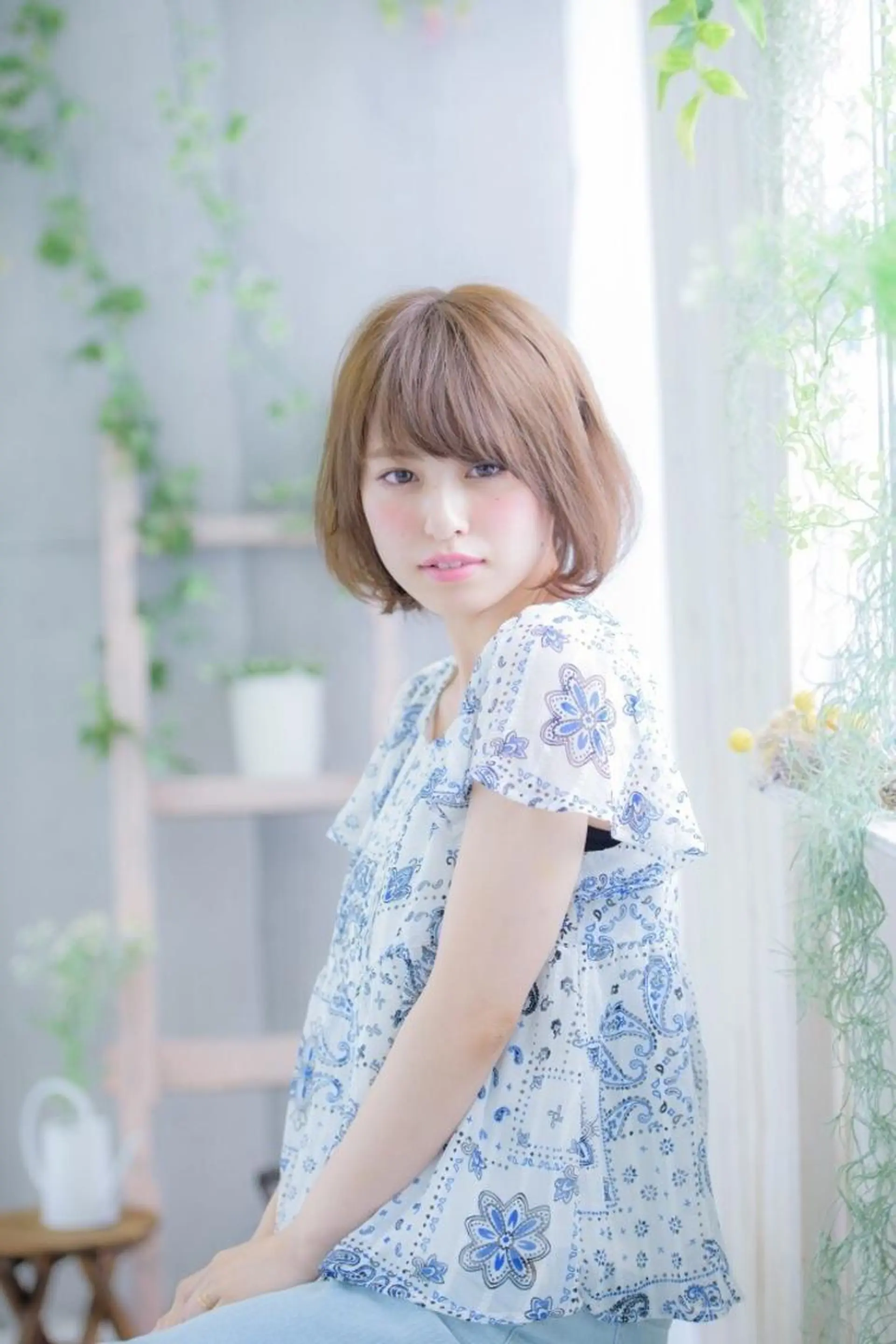 ショート カラー 増渕 駿介のヘアスタイル