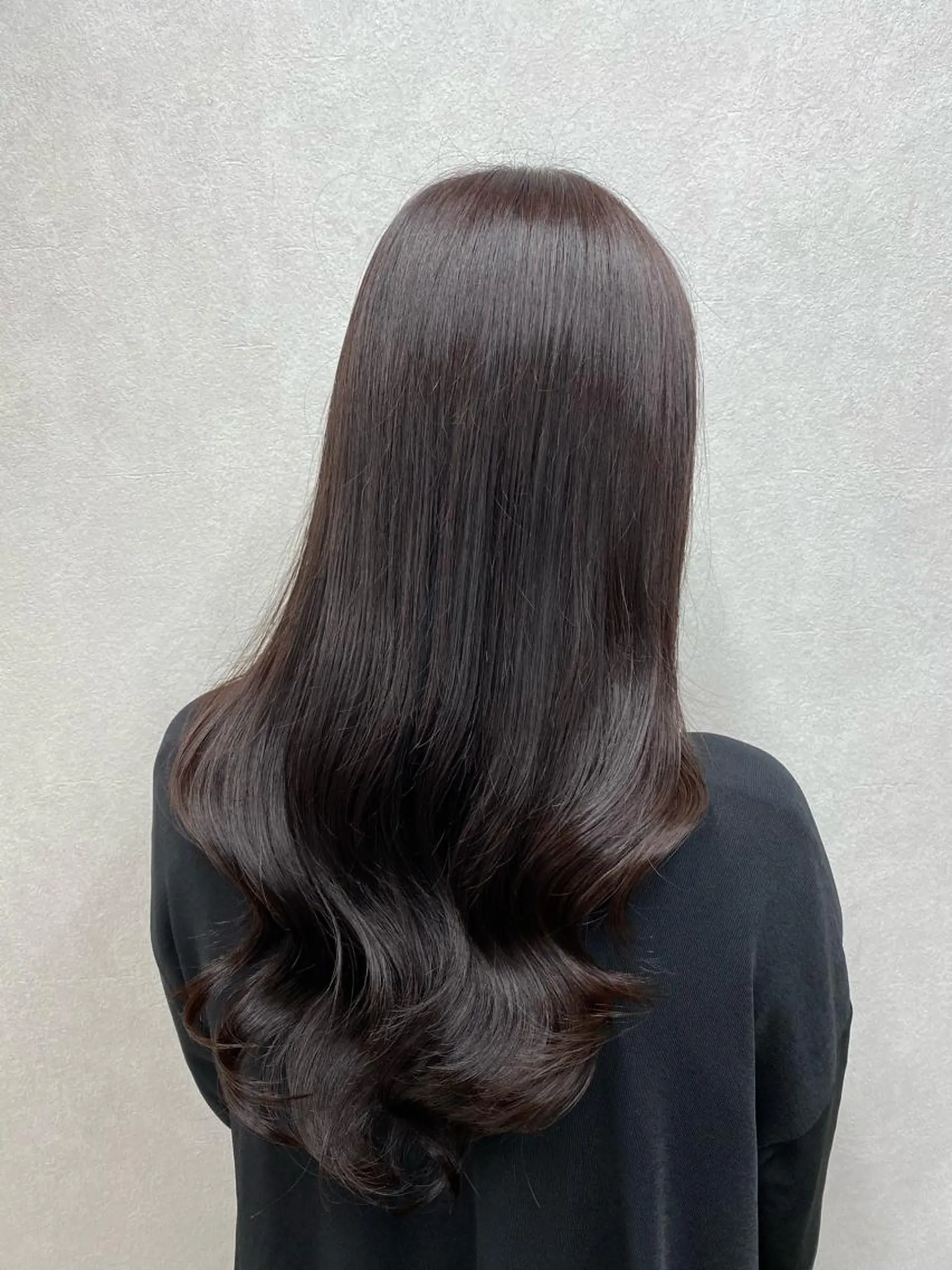 ロング カラー カット トリートメント tocca 💜石田愛結💜のヘアスタイル