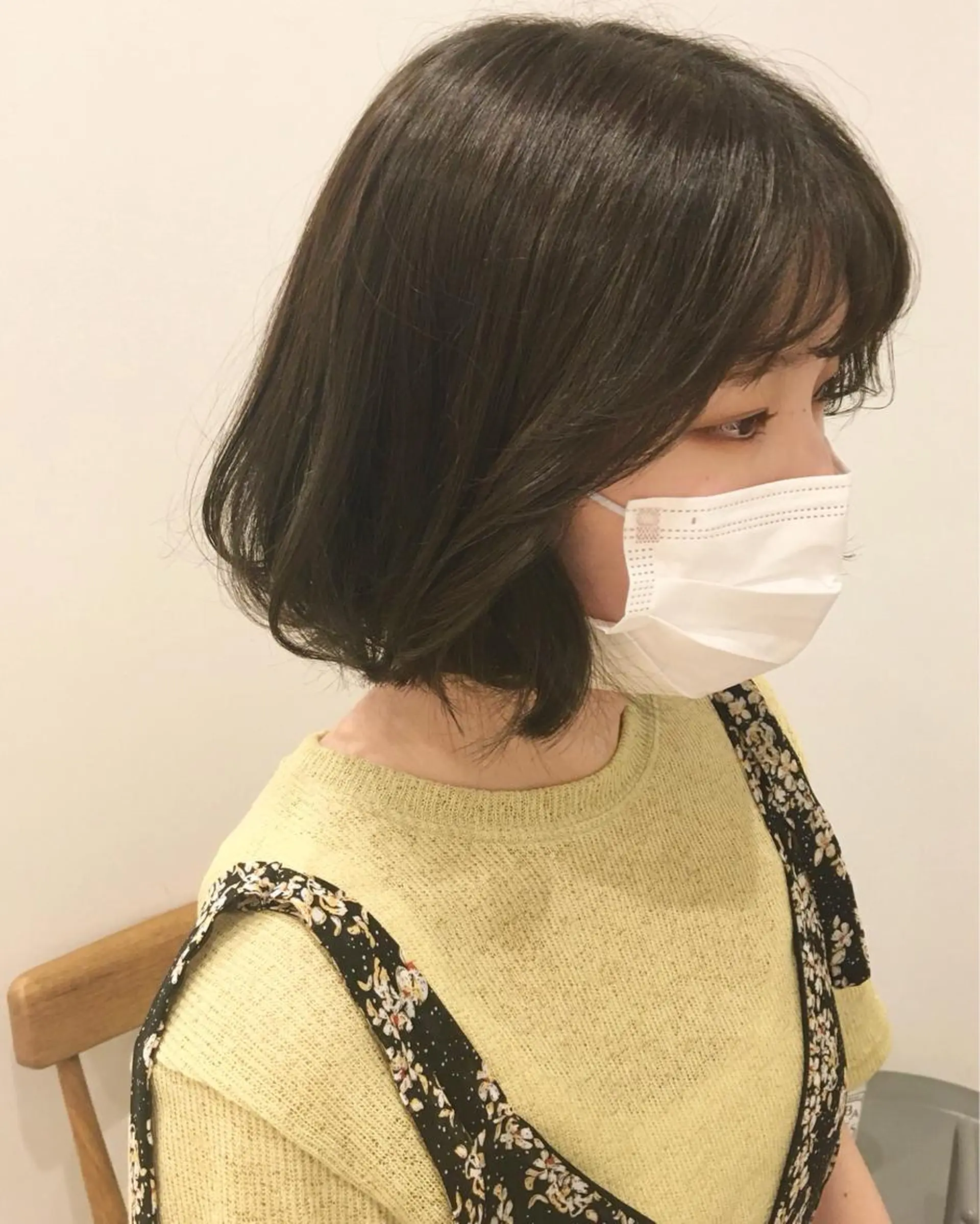 カラー レイヤーカット/長岡 グレージュ/マユ🎀のヘアスタイル