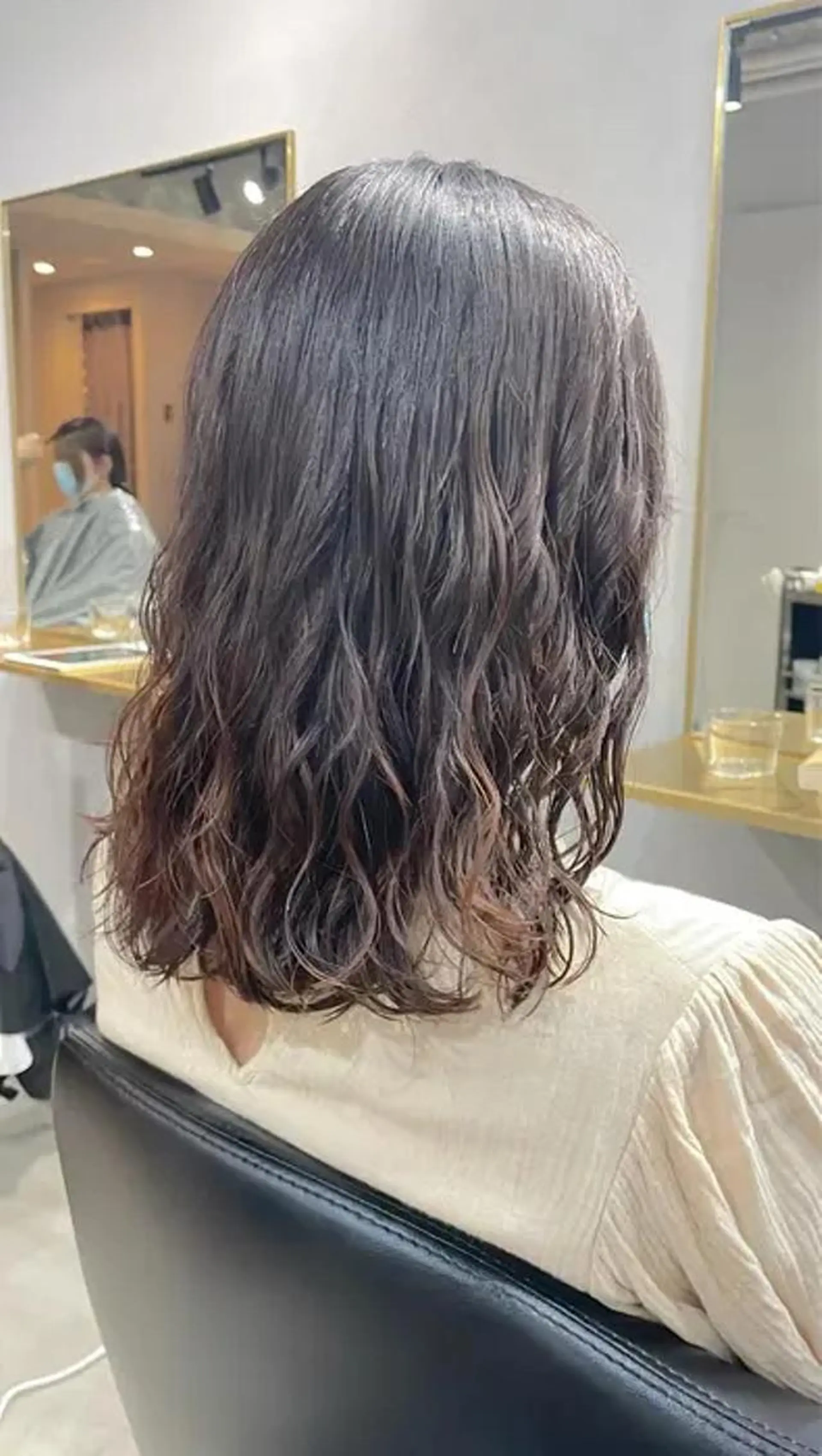 パーマ no4ナチュラル戸祭所属・山越 美裕樹のヘアスタイル