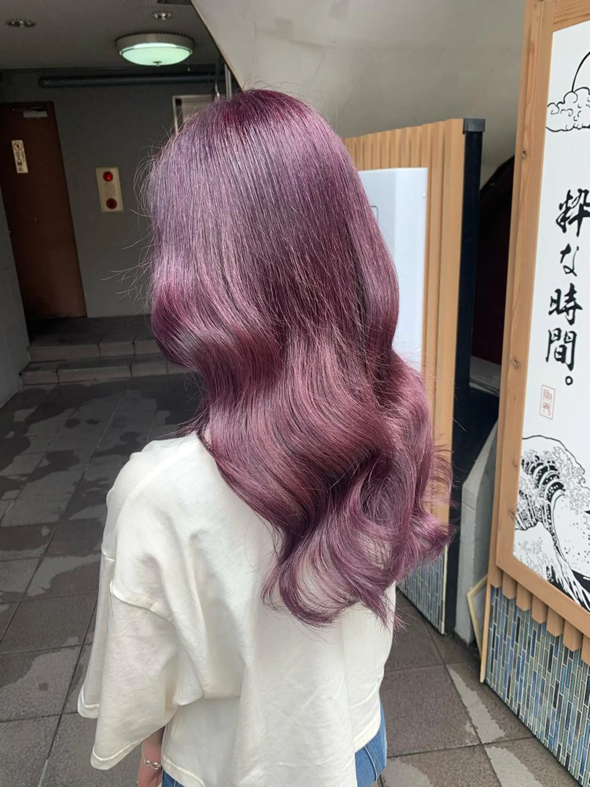 ロング ‪🤎艶感ベージュ/ ミルクティー‪🤎のヘアスタイル