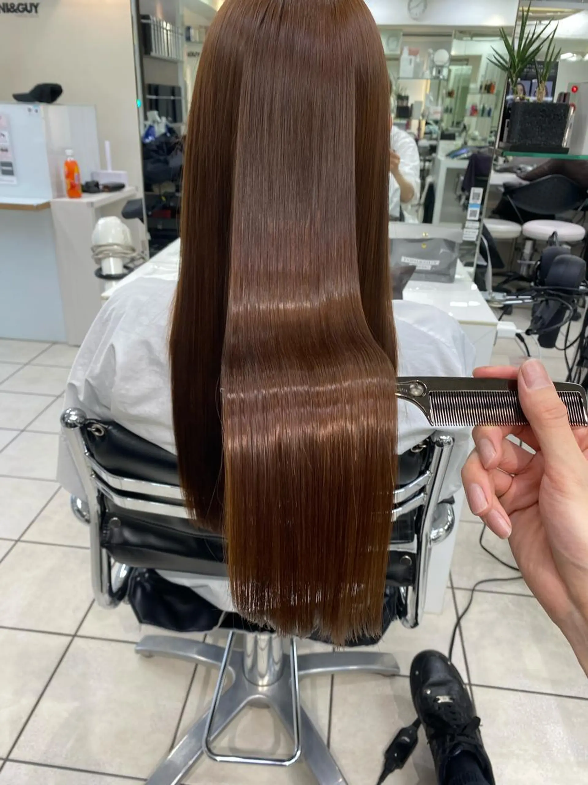 ロング メンズ特化 刈り上げない/金井のヘアスタイル