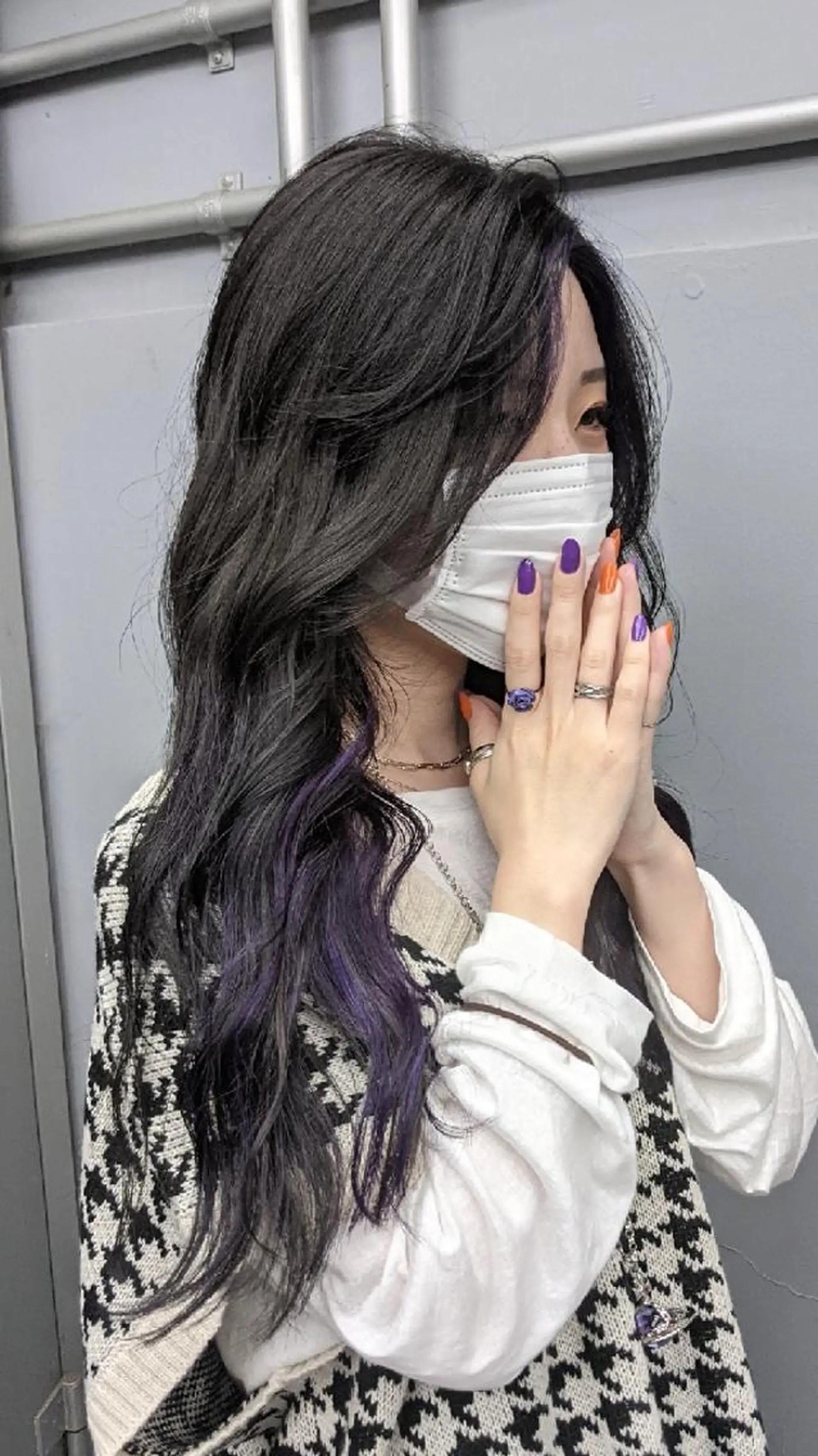 ロング カラー fuwat所属・秋葉原でカラーする なら🐉ちぇーたんのヘアスタイル