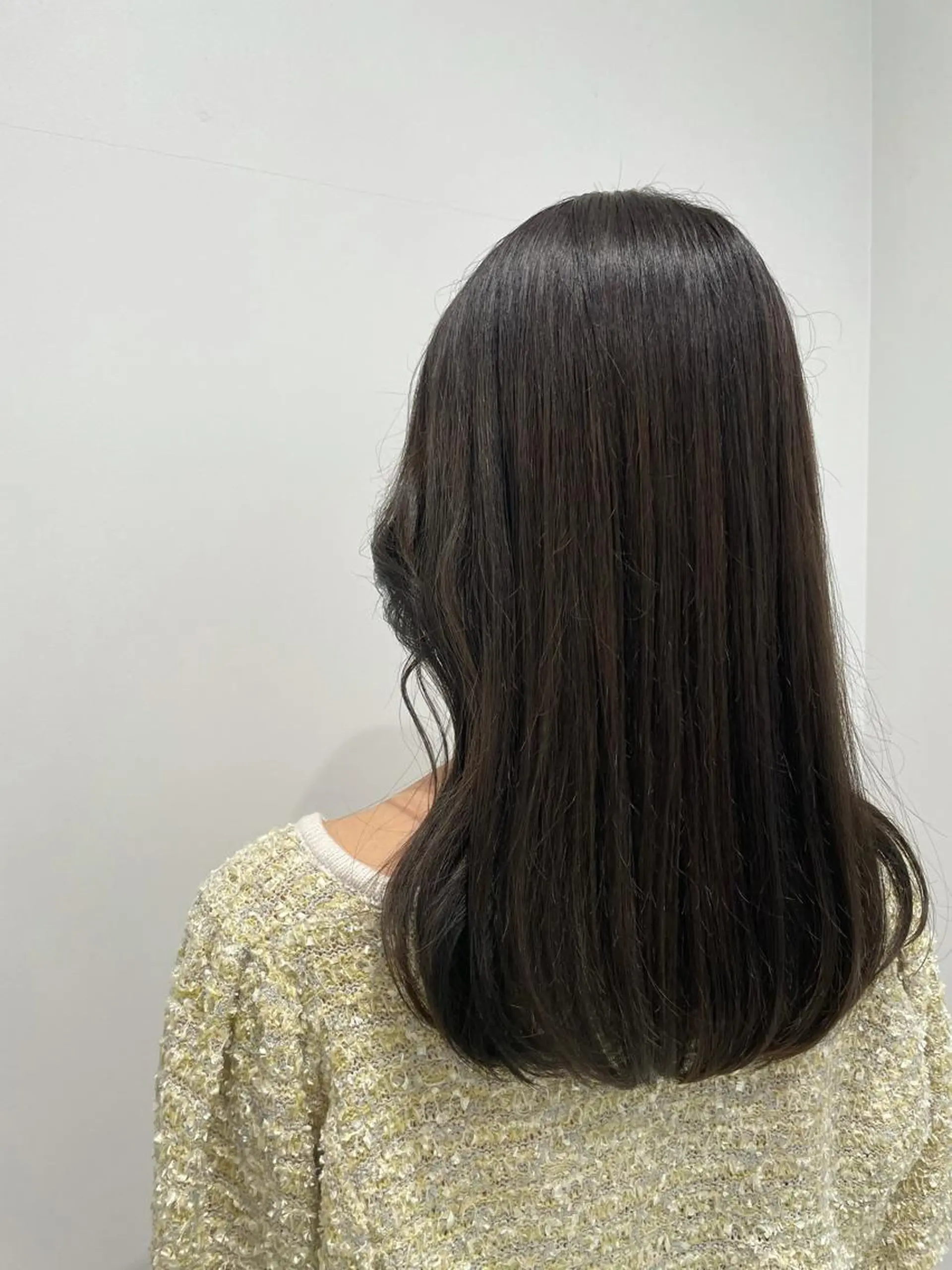 ミディアム カラー オリーブカラー 暖色🎀ゆるふわ☁️ MOERI 🍒のヘアスタイル