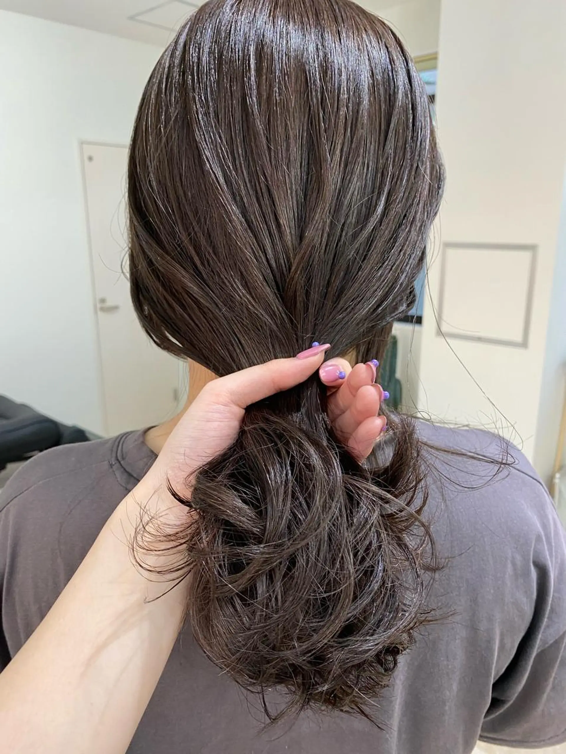 セミロング カラー ヘアアレンジ ume所属・ひなの .のその他イメージ