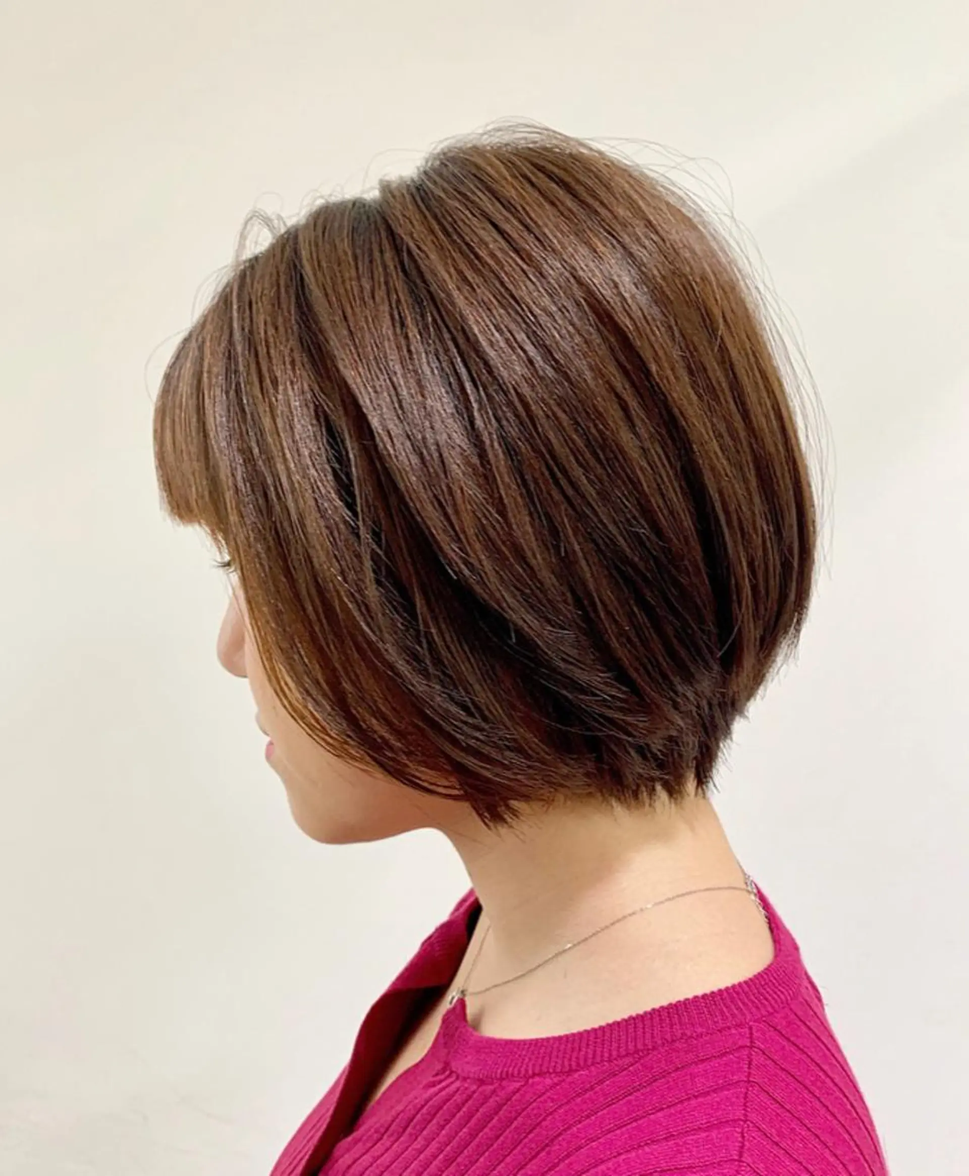 ショート レイヤーカット ショートヘア 🌈🌸あおき みちる🌟💗のヘアスタイル