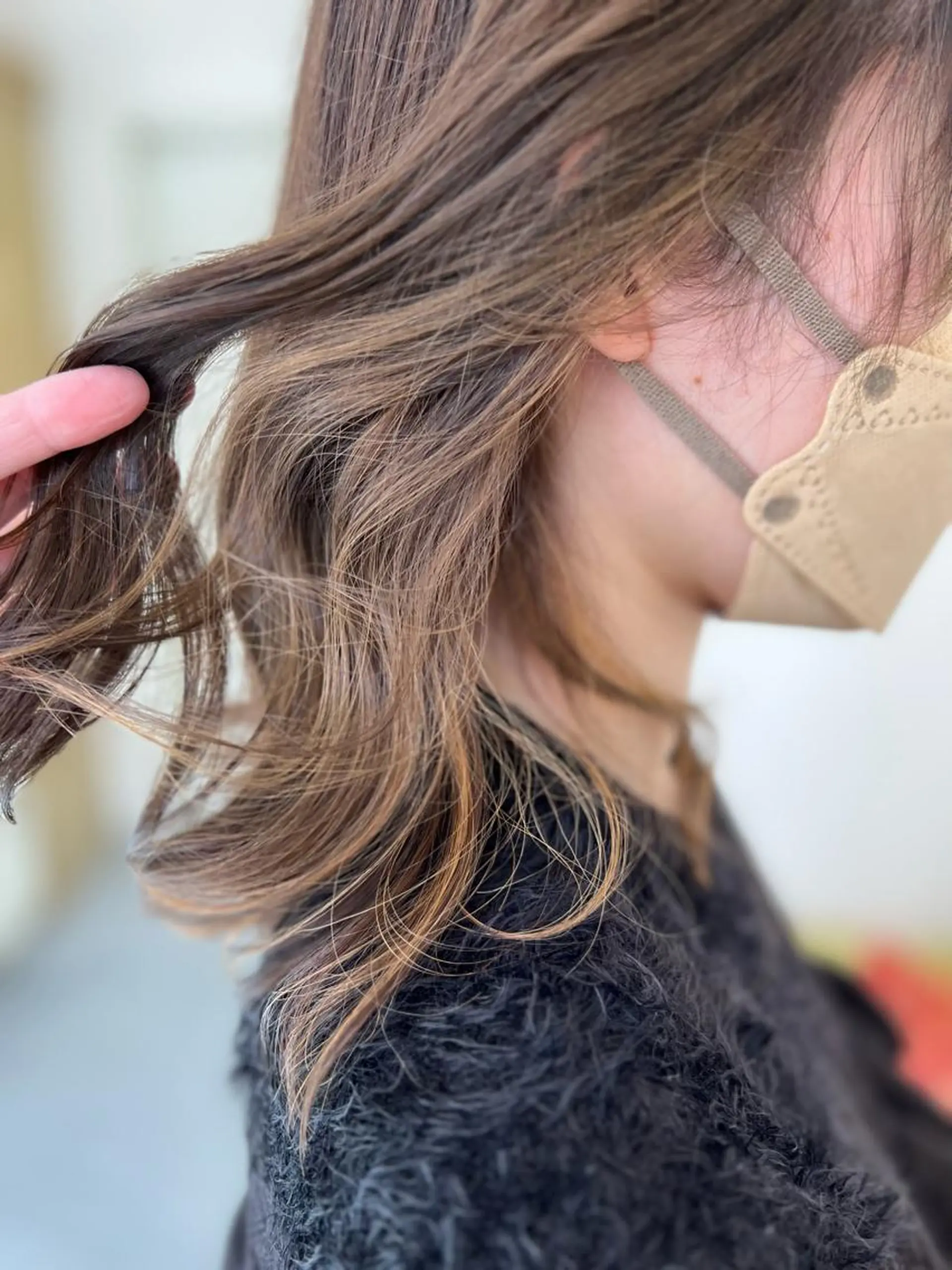 ミディアム カラー 草津駅》 SATO💐のヘアスタイル