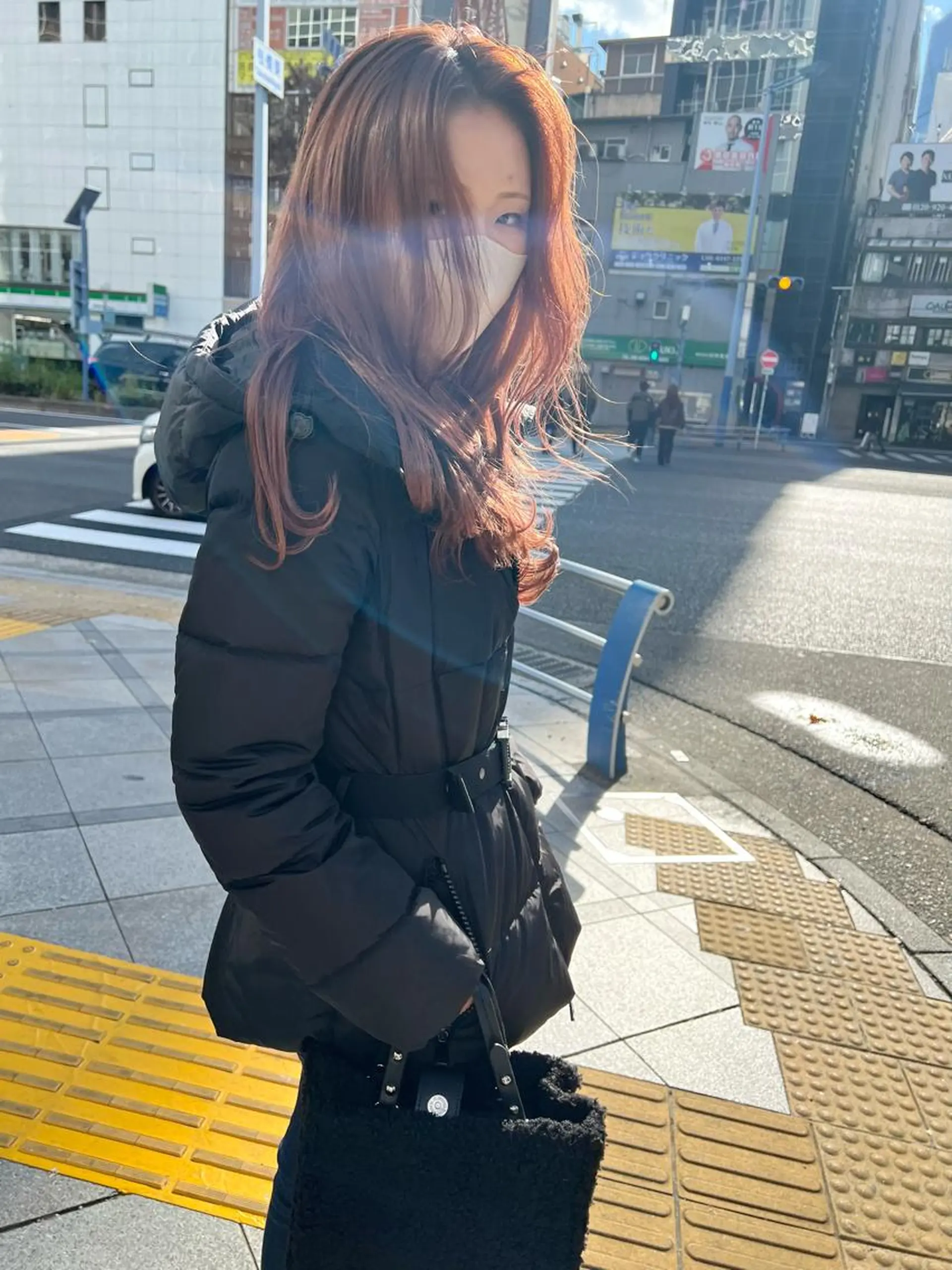 セミロング カット ヘアカラー トリートメント 菅村 勇亮のヘアスタイル