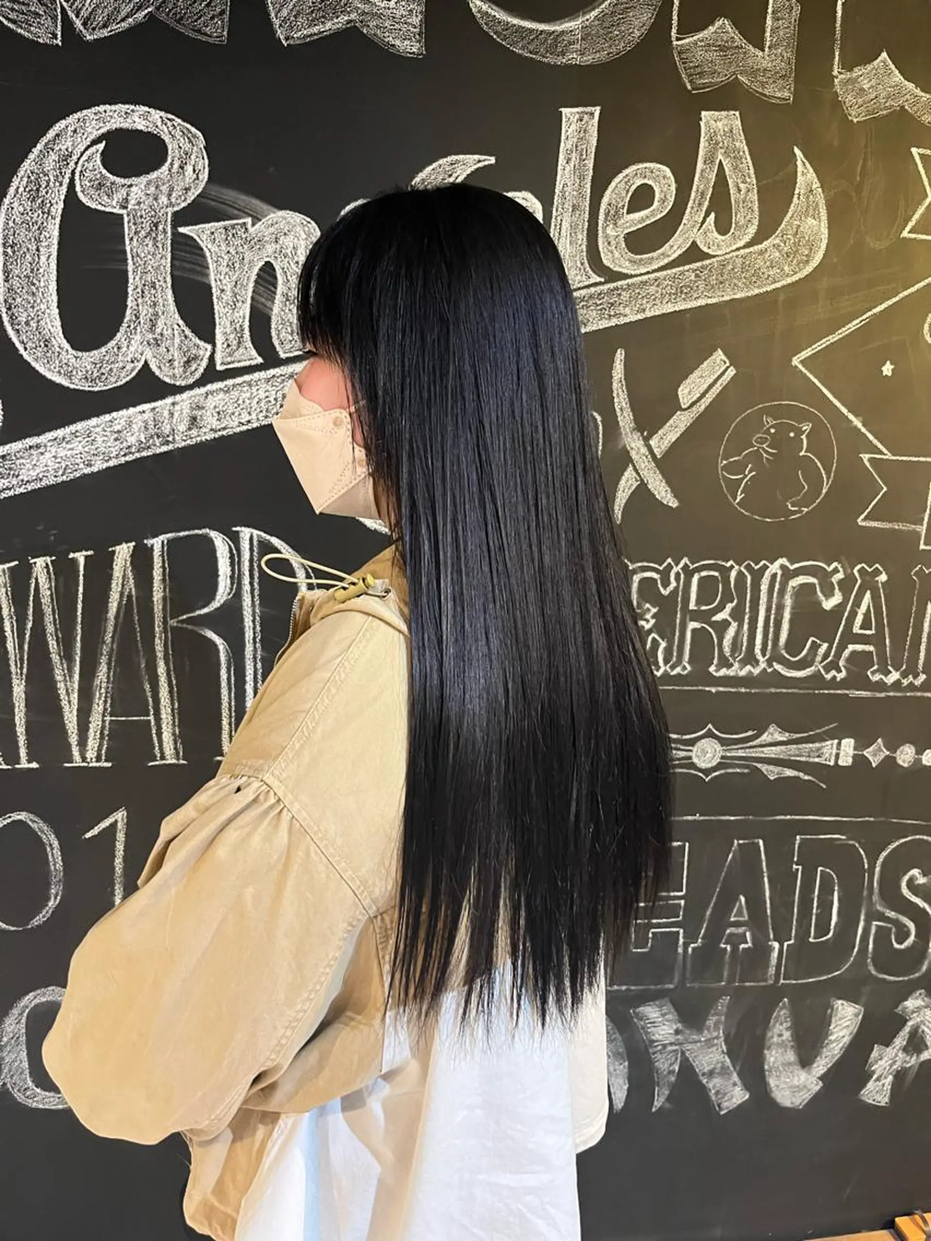 ロング トリートメント the OSCAR所属・韓国ヘアスタイリスト Harukaのヘアスタイル