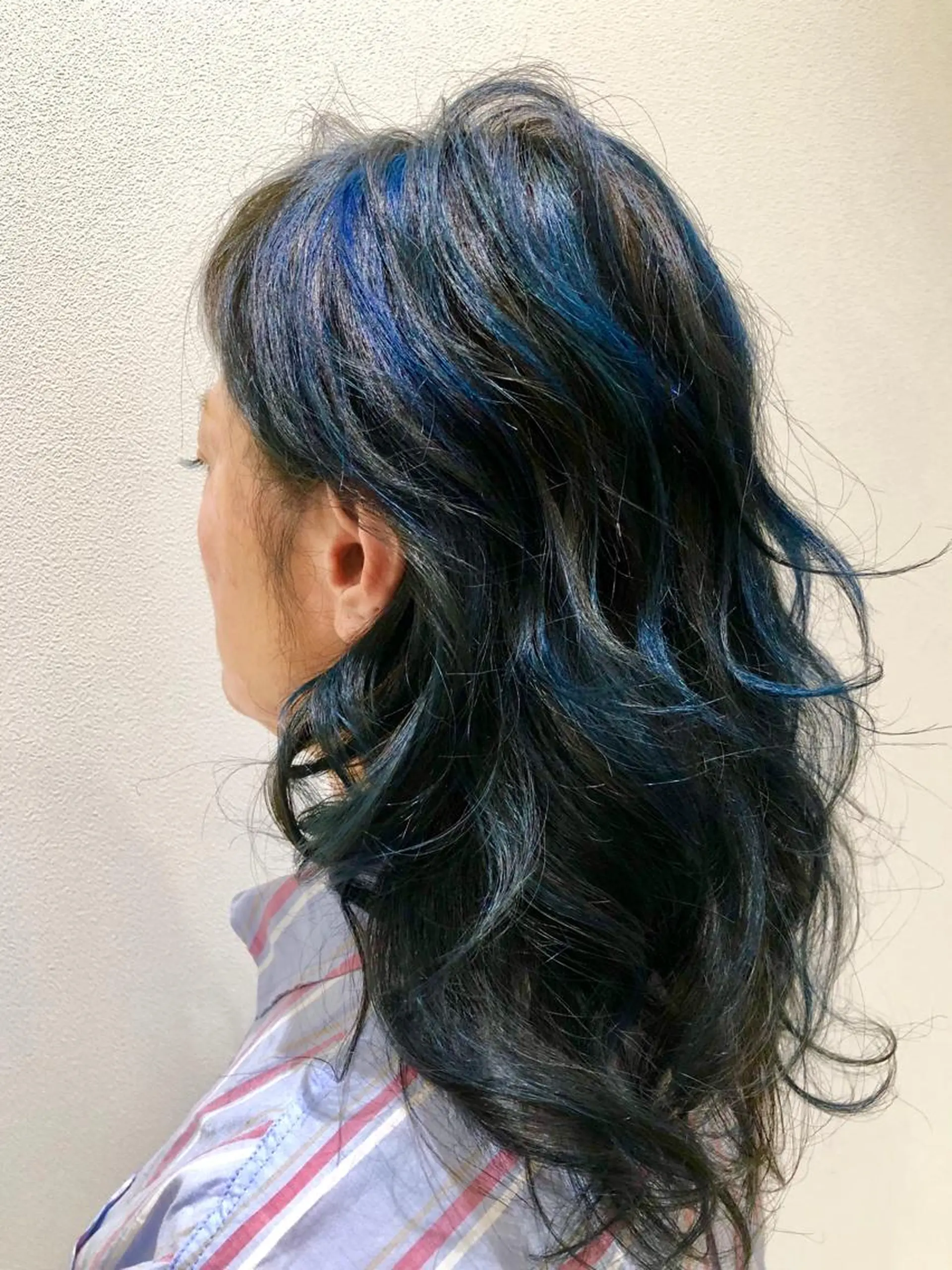 セミロング カラー RUBEUS【ルベウス】所属・✨艶々カラー🎨 杉本賢人のヘアスタイル