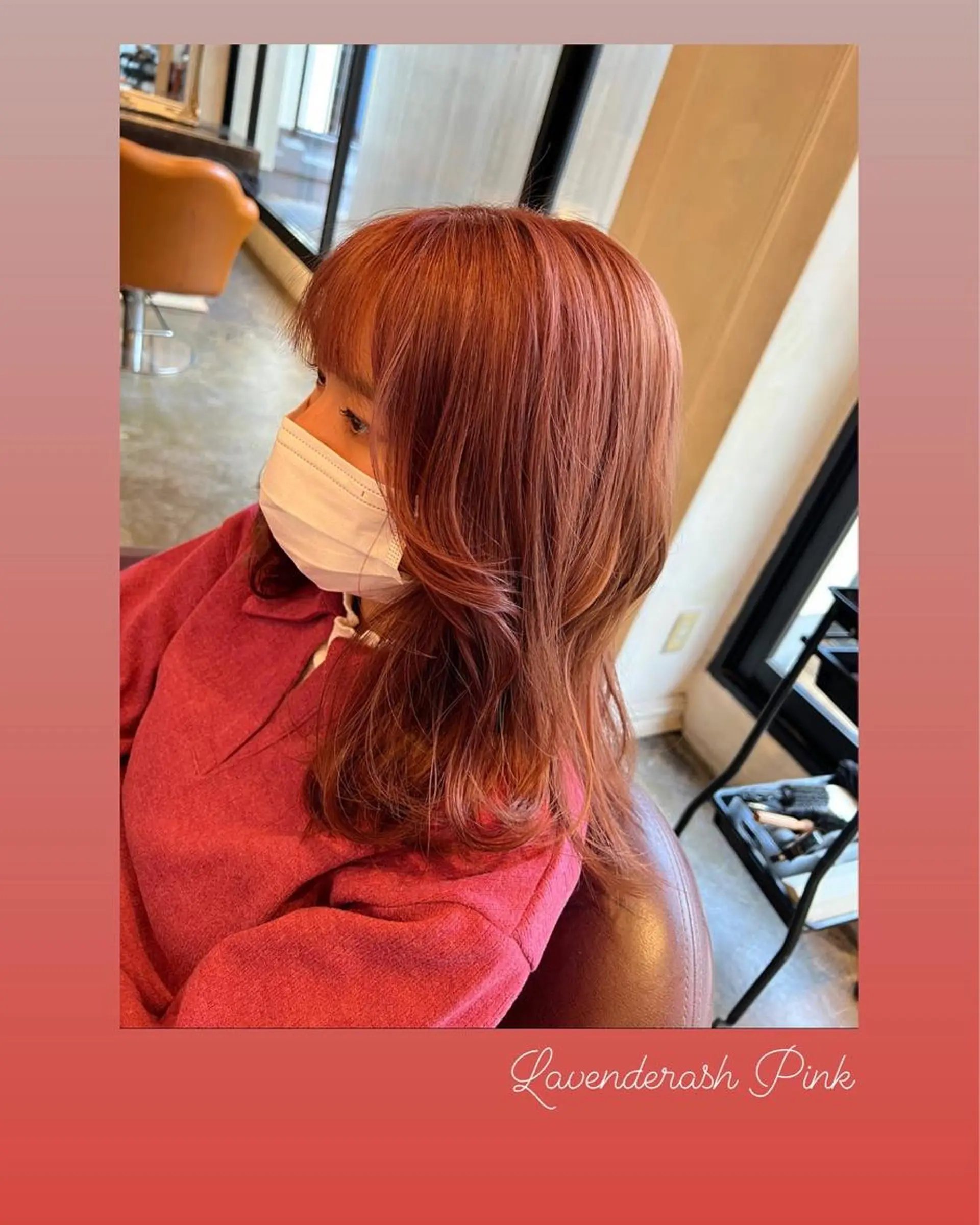 セミロング カラー アッシュ ベージュカラー ラベンダーカラー ラベンダーアッシュ ラベンダーベージュ カット ヘアカラー トリートメント ハイライト/インナー /ブリーチ/レイヤーのヘアスタイル