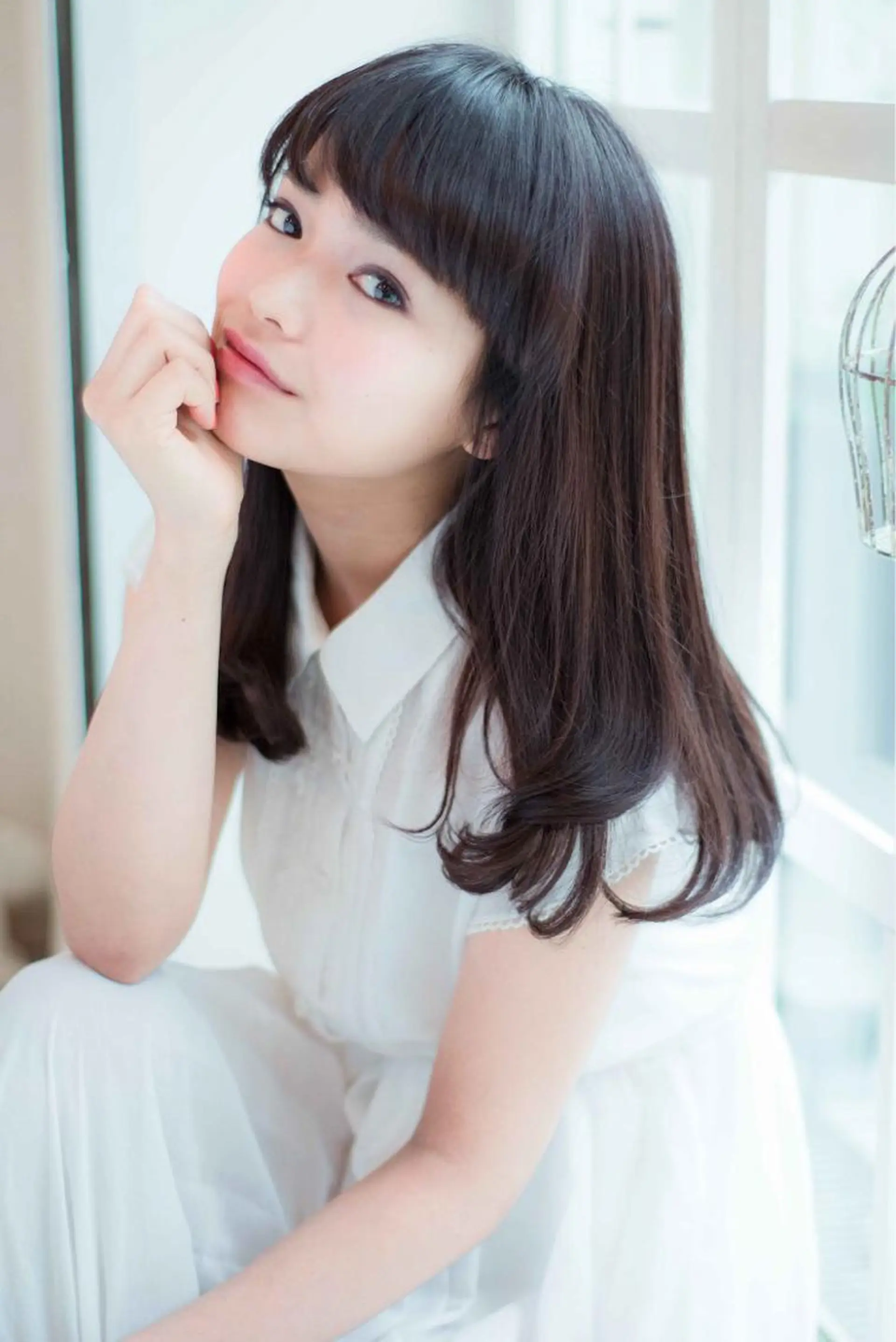 セミロング カラー パーマ GO TODAY シェアサロン 原宿本店所属・ボブ/レイヤー/ パーマ/淀川  純のヘアスタイル