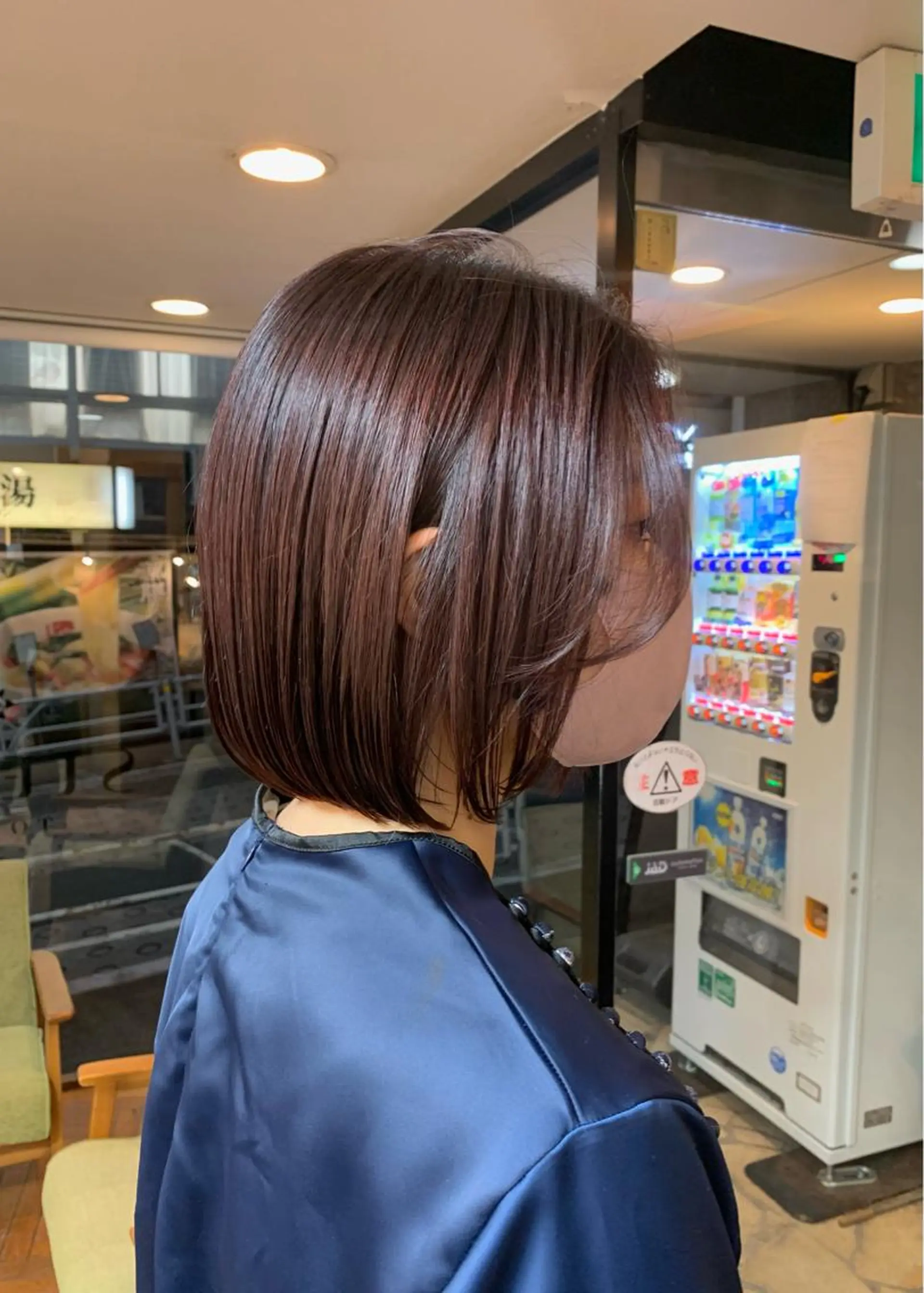 ショート カラー ブリーチ ブラウンカラー ブリーチなしカラー ピンクカラー ピンクブラウン LUMO所属・矢野 晃平のヘアスタイル