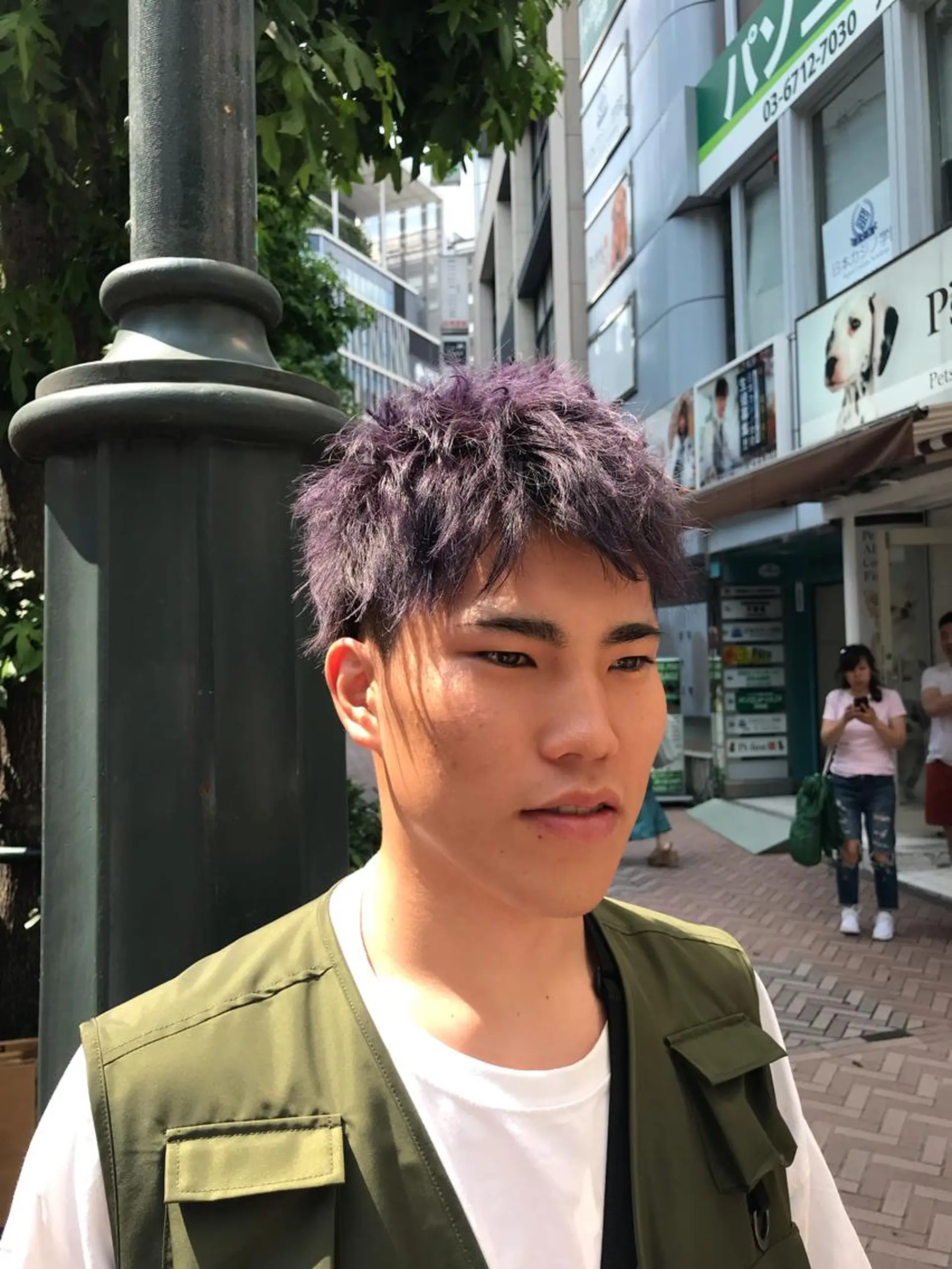 カラー メンズ DopeLIT モデル募集中のヘアスタイル