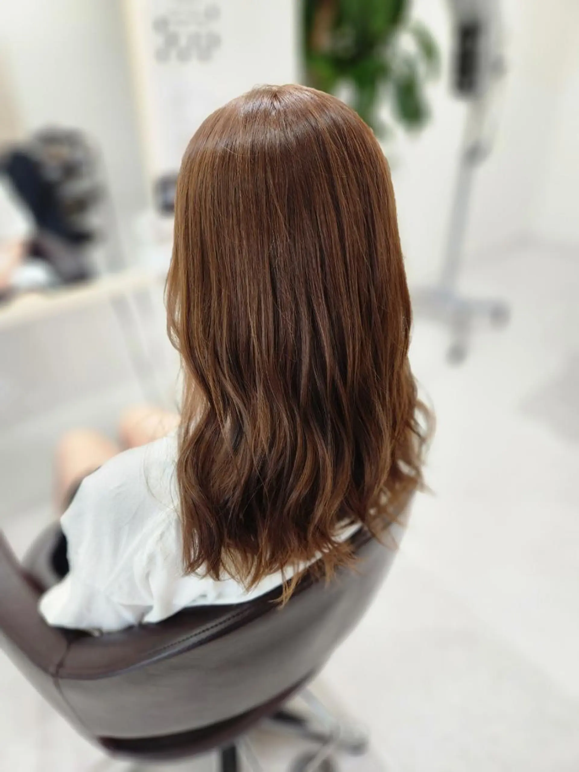 セミロング カラー 髪質改善 似合わせカット トリートメント ヘアカラー トリートメント ヘッドスパ HANA🌿髪質改善 サロン【HACO】のヘアスタイル