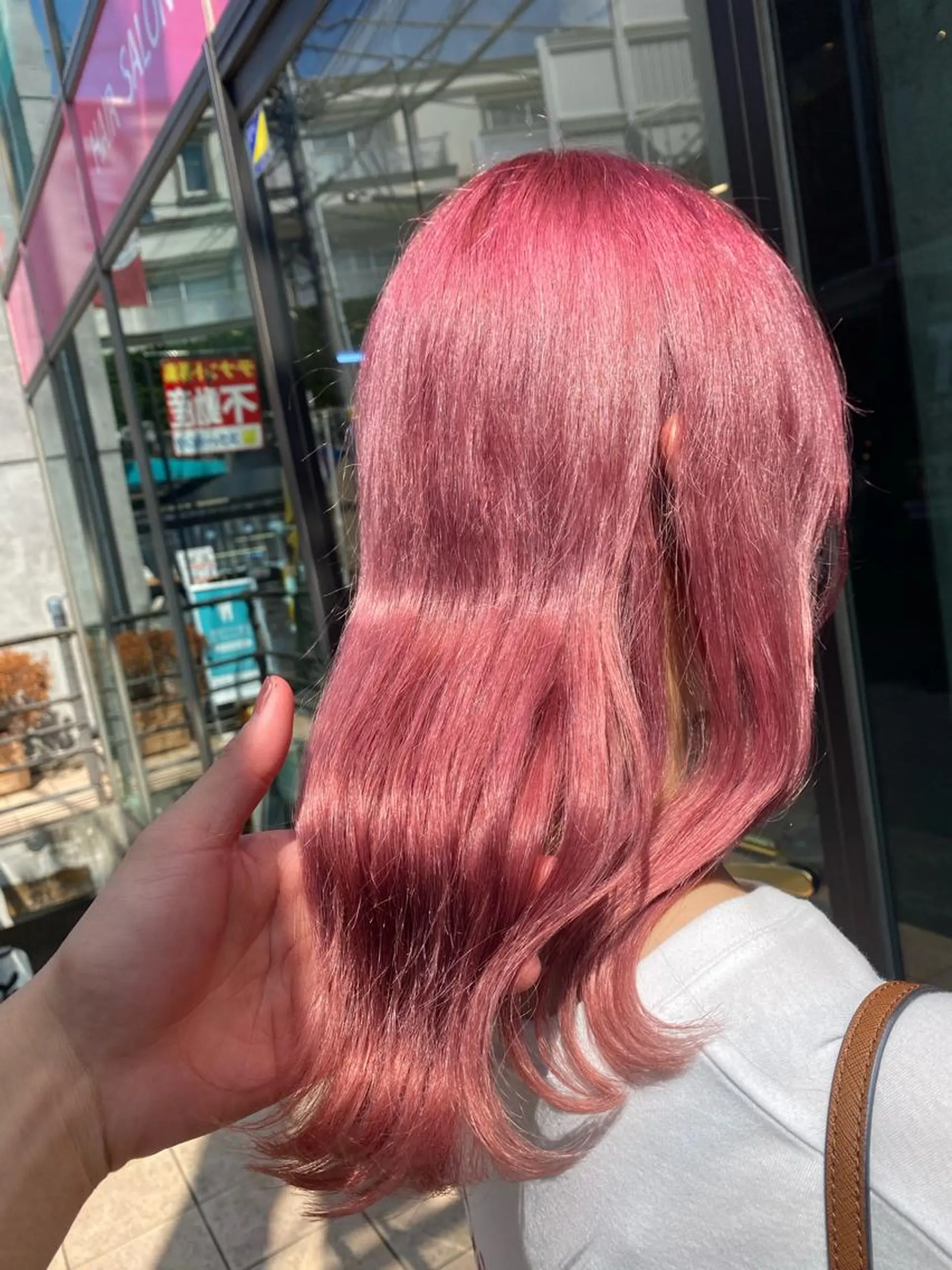 セミロング カラー ヘアアレンジ メンズパーマ名人 TAKUMAのヘアスタイル