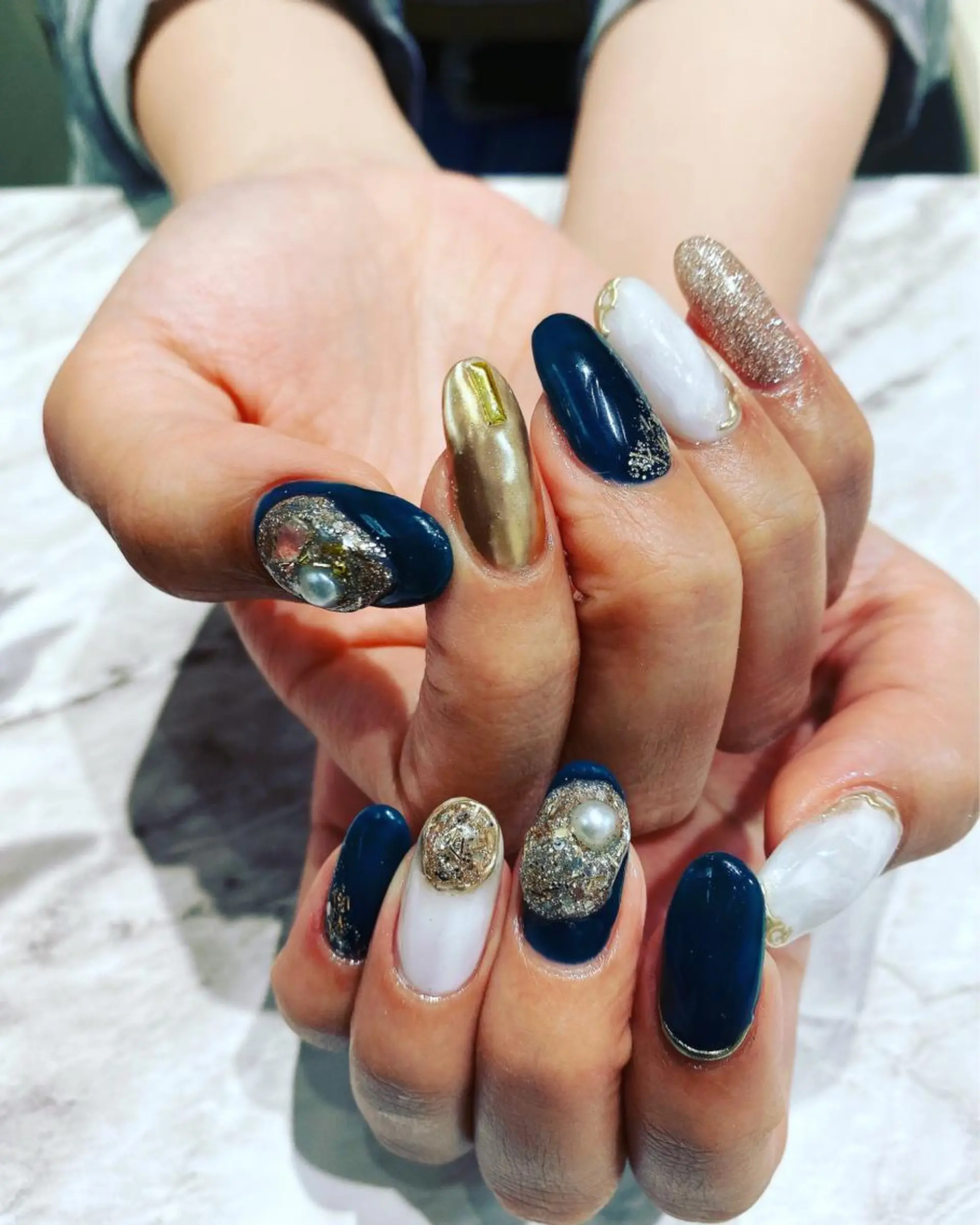 ネイル ジェルネイル ニュアンスネイル ハンドネイル フットネイル ハンドケア nail salon  AlgeTy所属・✴︎:.｡. MAKI.｡.:✴︎のネイルデザイン