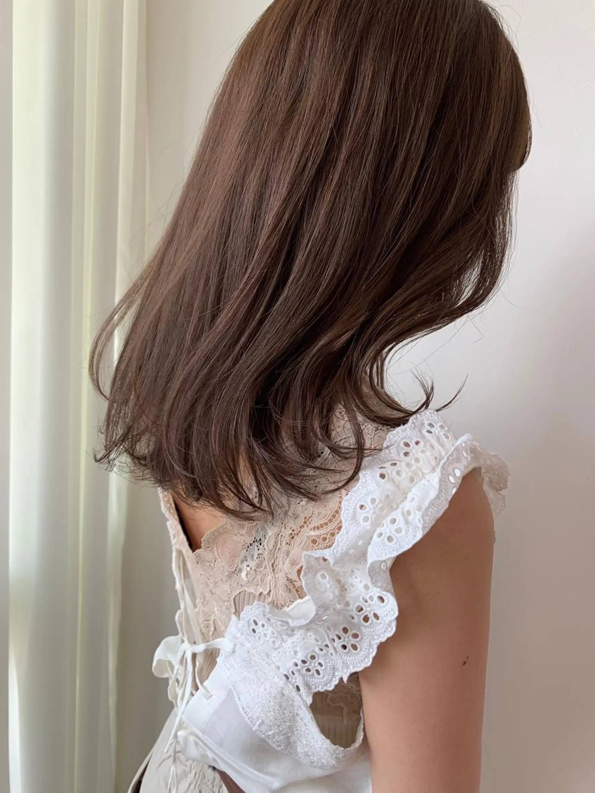 ミディアム カラー ブラウンカラー 透明感カラー STAN WOOD所属・似合わせcut 🔥yutakaのヘアスタイル