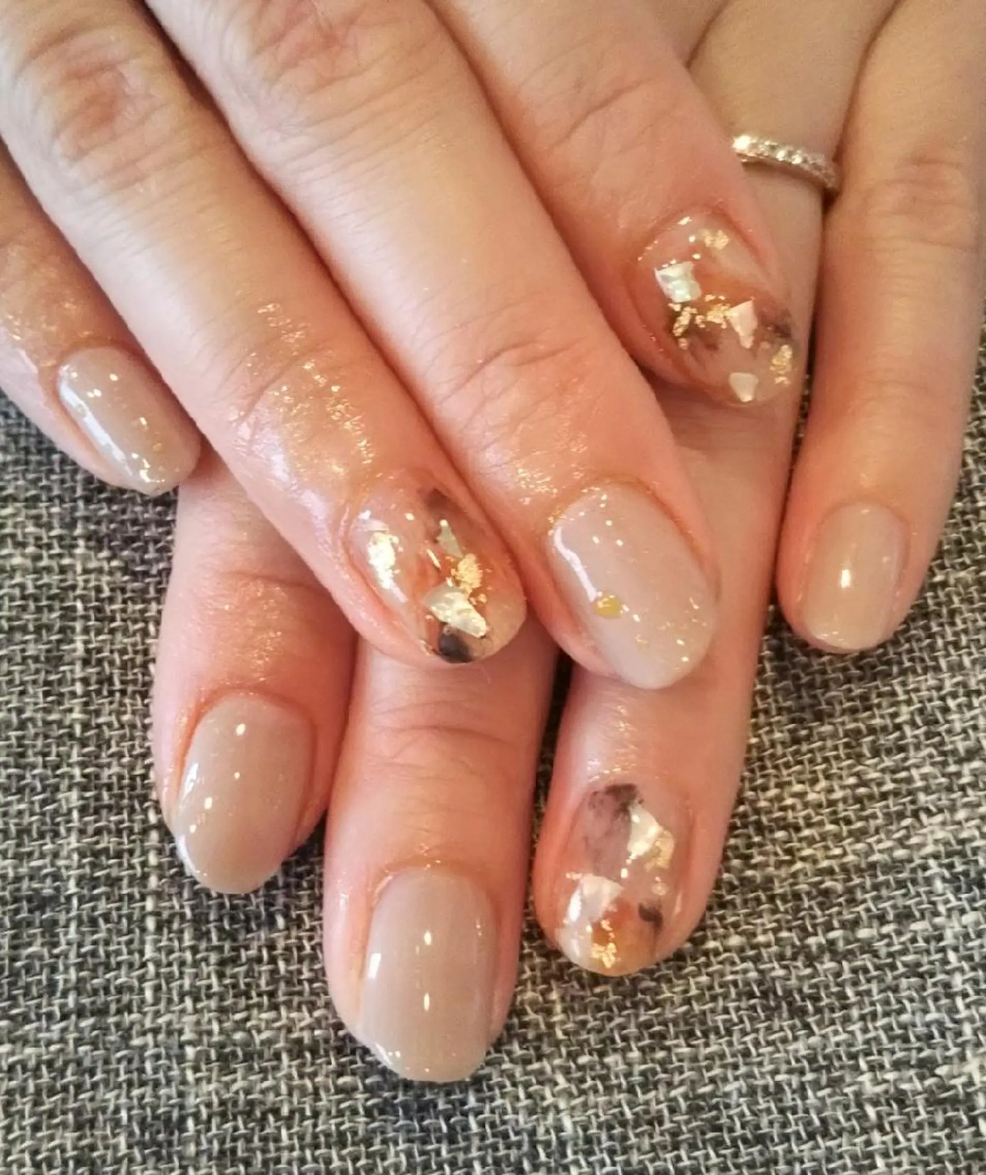 ネイル オフィスネイル シンプルネイル ハンドネイル private salon mieのネイルデザイン