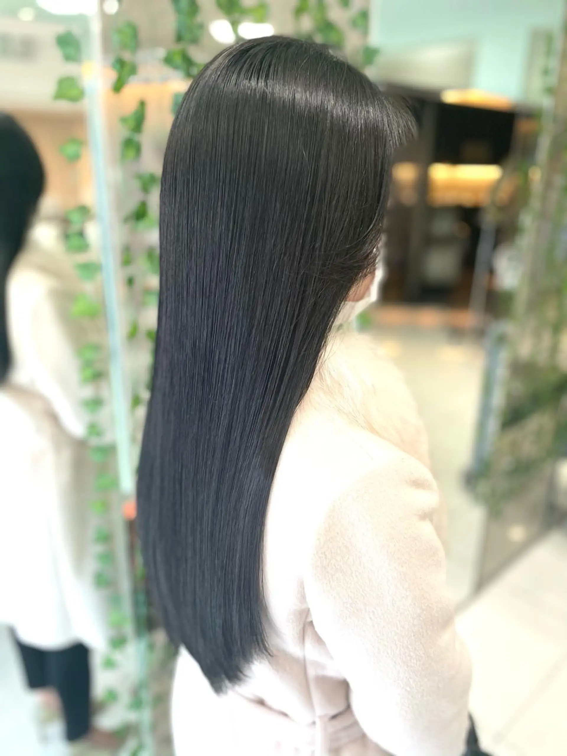 ロング 縮毛矯正 🔷ブリーチバレイヤ ージュ🔷飯野達也のヘアスタイル