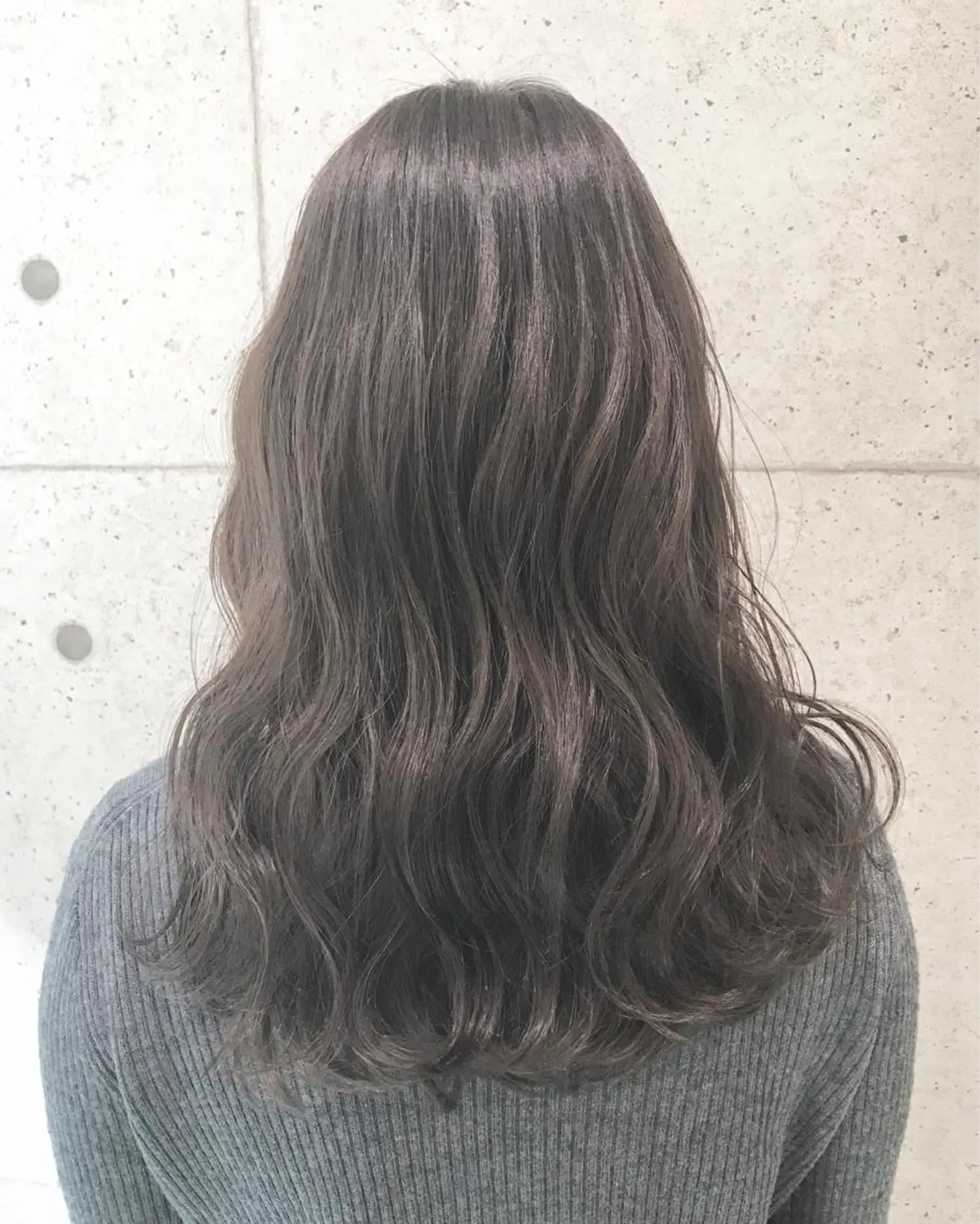 ロング カラー ヘアアレンジ グレージュ ヘアカラー トリートメント BANK'S hair所属・💐ケラチン 髪質改善寺坂雄飛💐のヘアスタイル