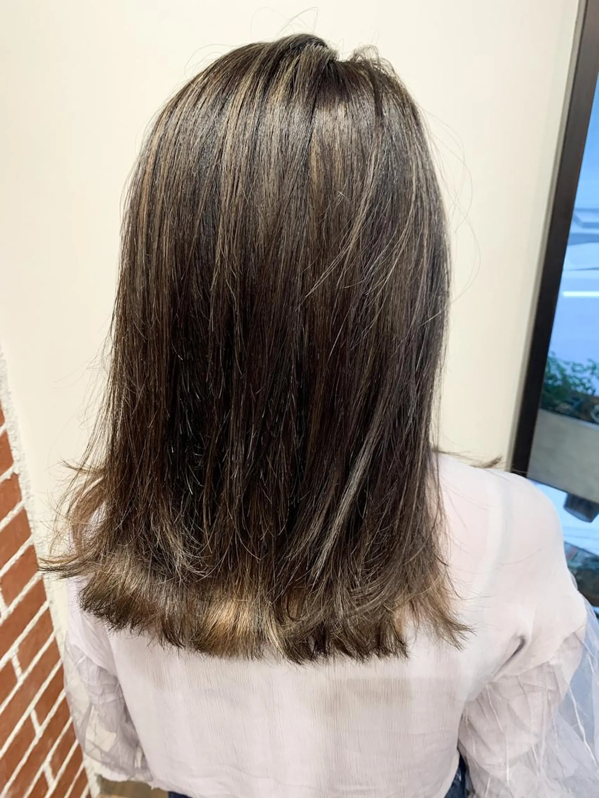 ミディアム カット ヘアカラー トリートメント 岡崎勇人/レイヤー/ 韓国/ケラチンTRのヘアスタイル