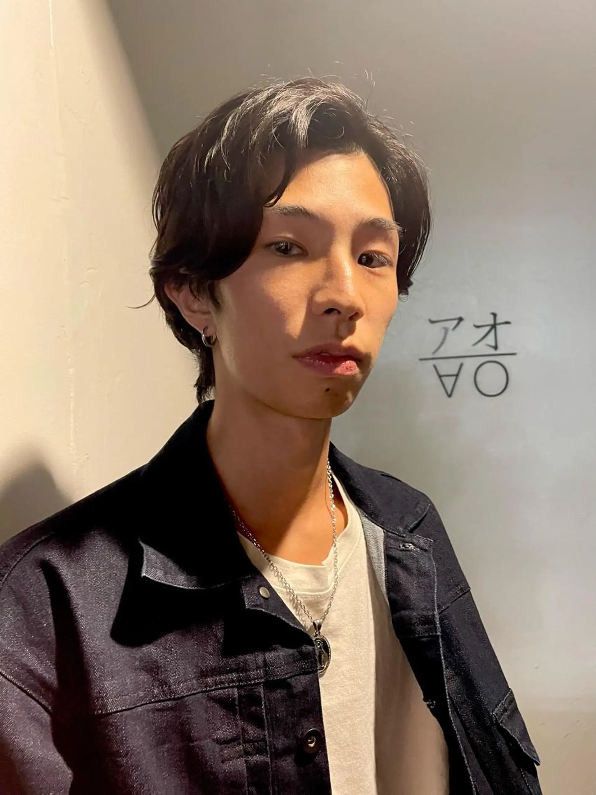 ショート パーマ メンズ メンズバレイヤージュ メンズブリーチ センターパート フェードカット メンズハイライト パーマ トリートメント ハイトーン/レイヤー 🌸さくらのヘアスタイル