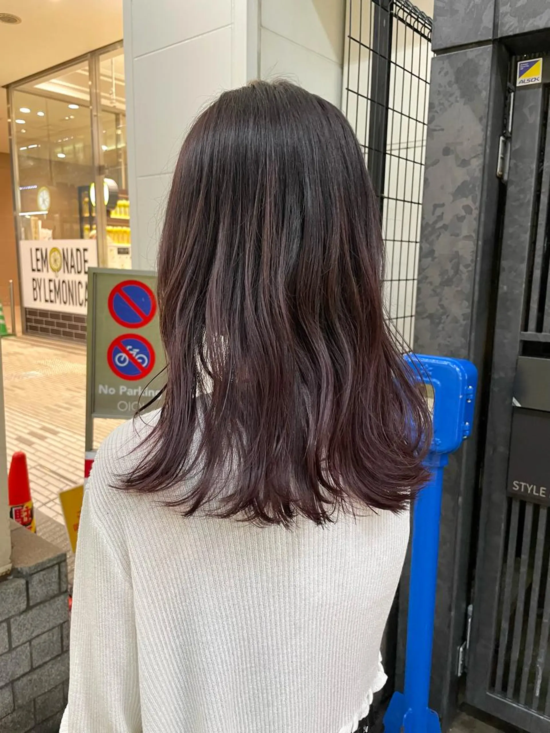 ミディアム カラー 縮毛矯正/髪質改善/ 石橋代智のヘアスタイル