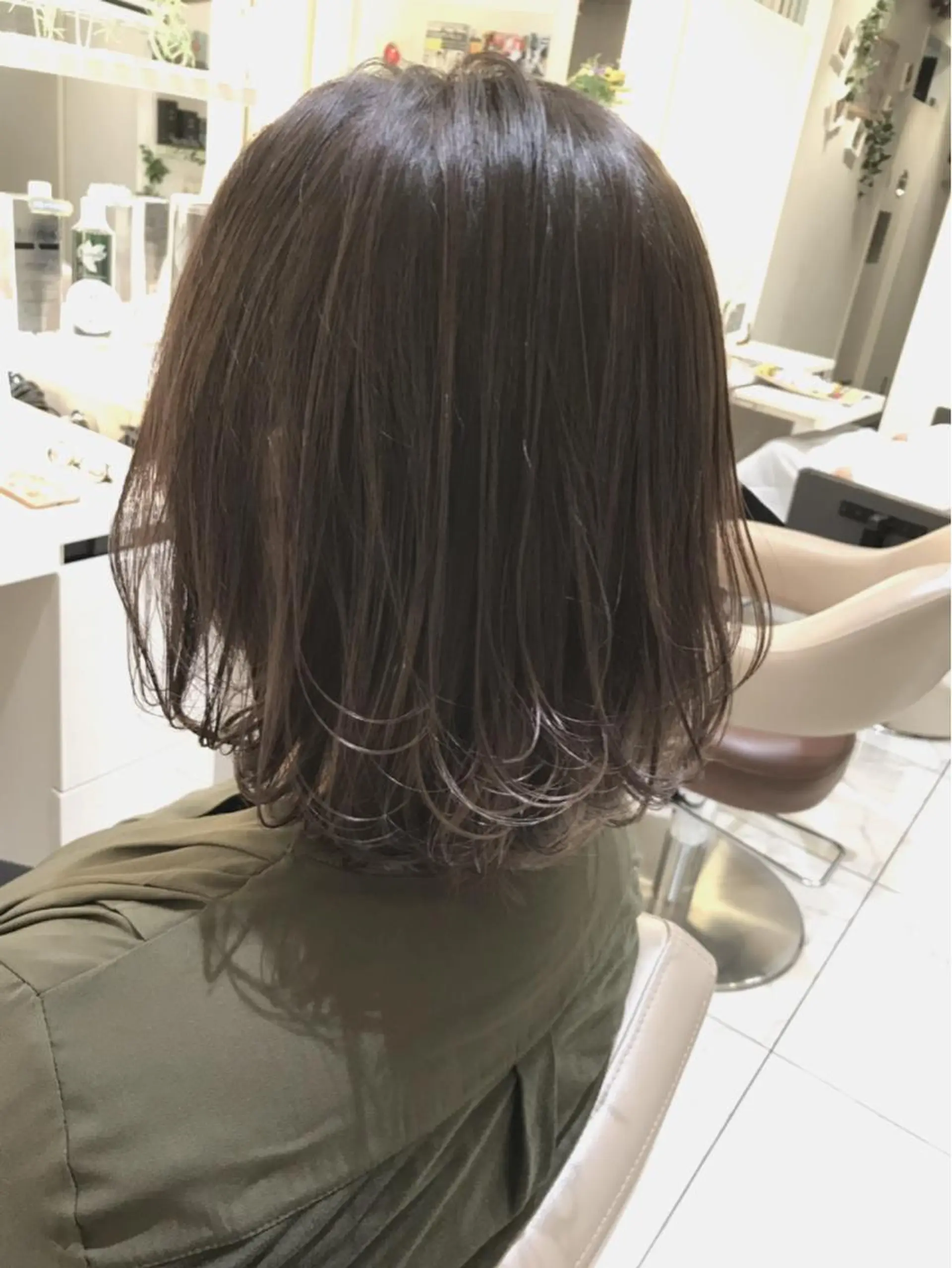 ショート カラー ベージュカラー グラデーションカラー ハイライトカラー ハイライト 山崎俊輔/髪質改善 /バレイヤージュのヘアスタイル