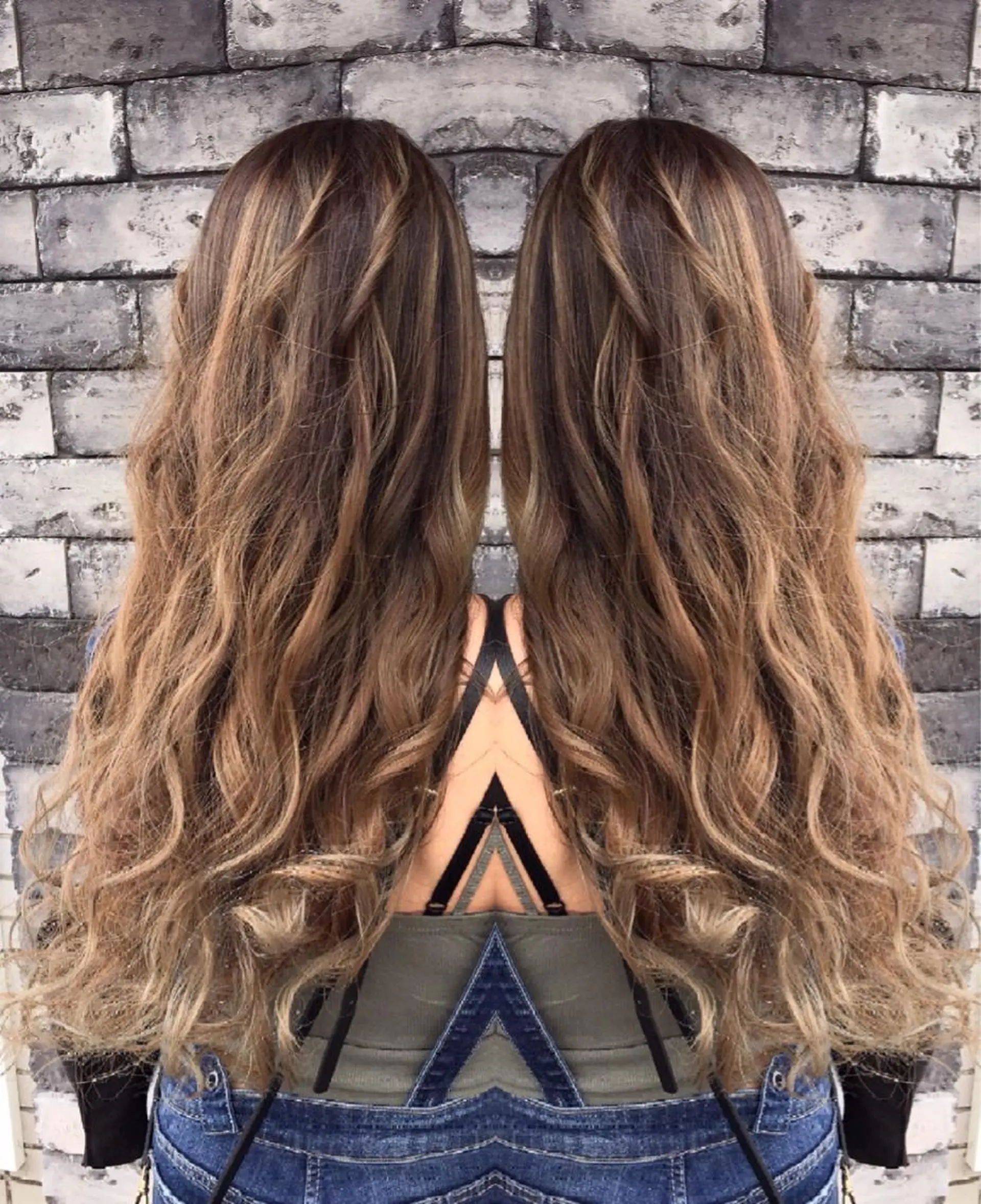 ロング 外国人風カラー レイヤーカット ヘアカラー トリートメント ヘアセット ❤️千葉県代表❤️ 店長❤️柿本翔一朗のヘアスタイル