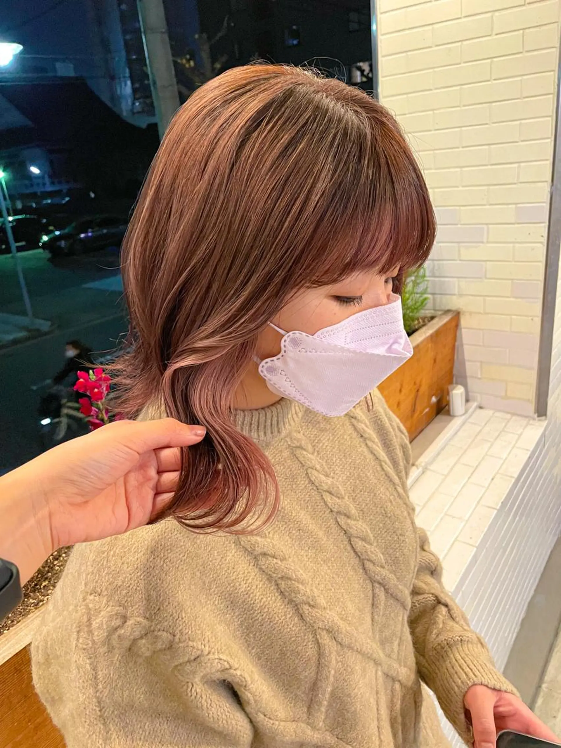 ミディアム COMILE 🌼 SUZUKAのヘアスタイル