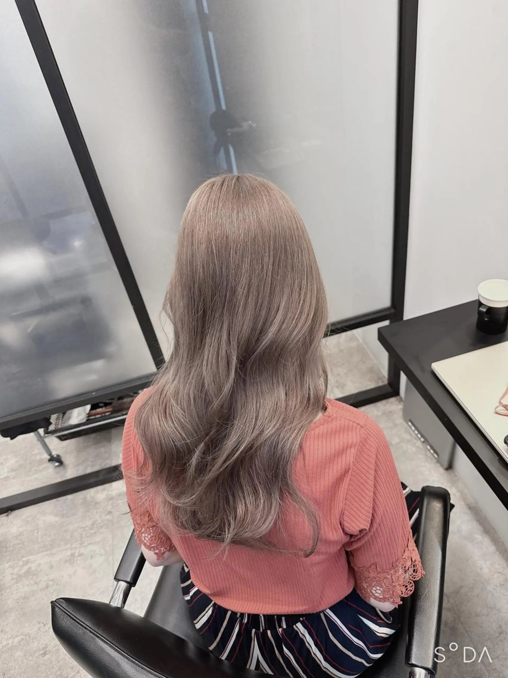 ロング カラー ヘアアレンジ EMANON池袋3rd所属・ブリーチなしカラー｜ なおき｜池袋美容師のヘアスタイル