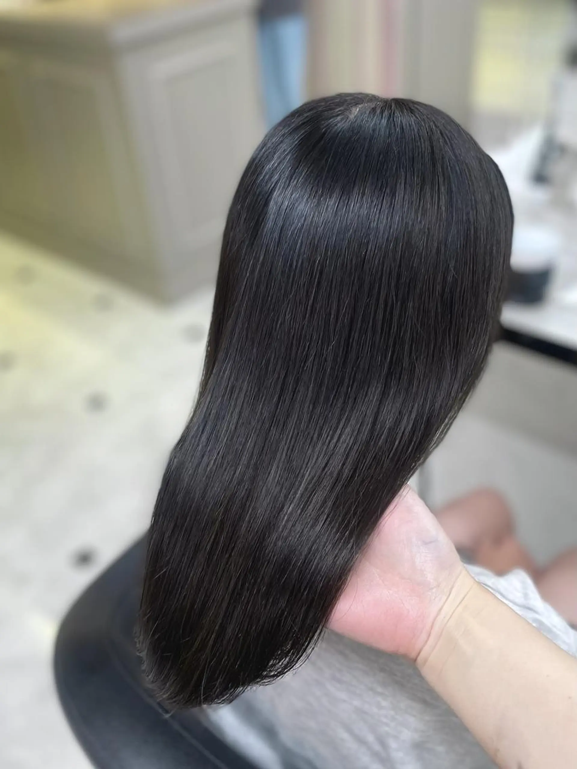 ミディアム 韓国風トレンドカラー 🩶RINA🩶のヘアスタイル