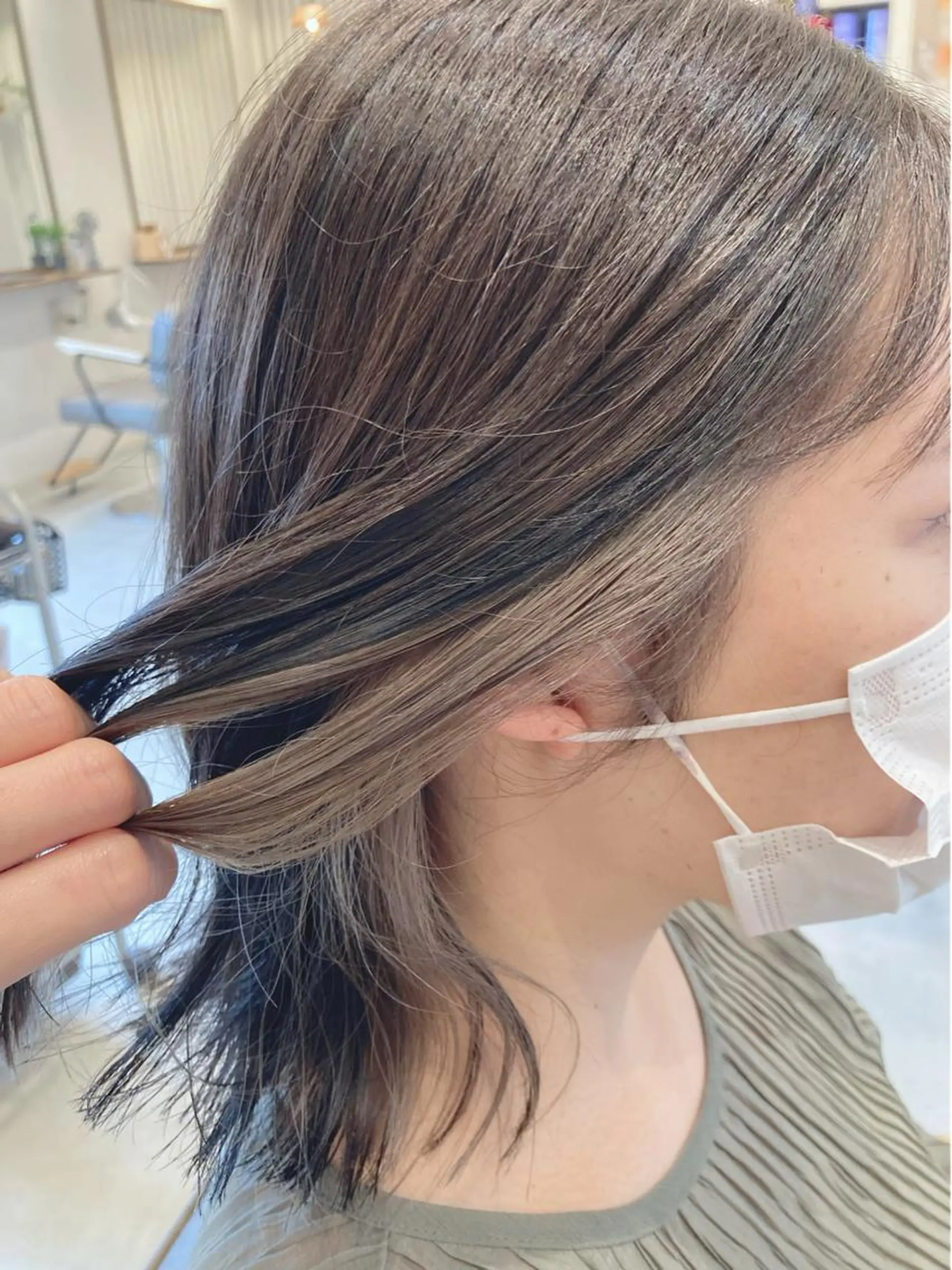 ミディアム mu-kicii 三鷹店所属・撮影モデル募集中☆ オグリヤスエのヘアスタイル