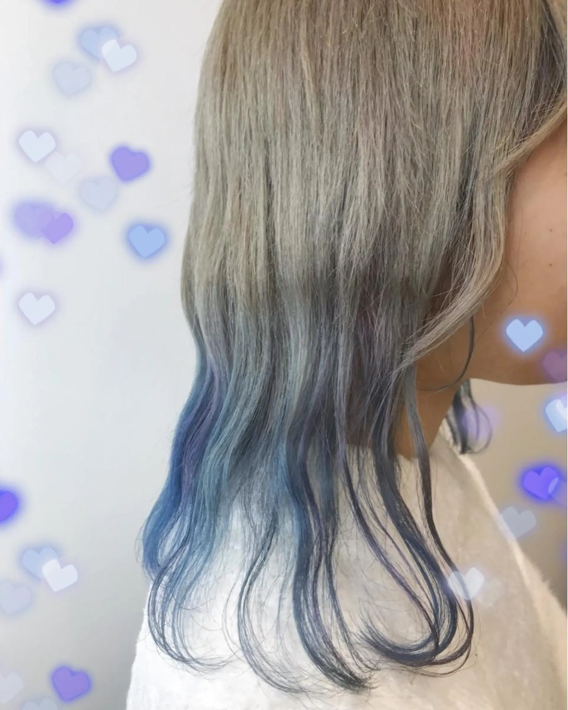 カラー ベージュカラー ブルーカラー EMANON新宿東口所属・新宿駅近♡個室 ♡関口三都季🌜のヘアスタイル