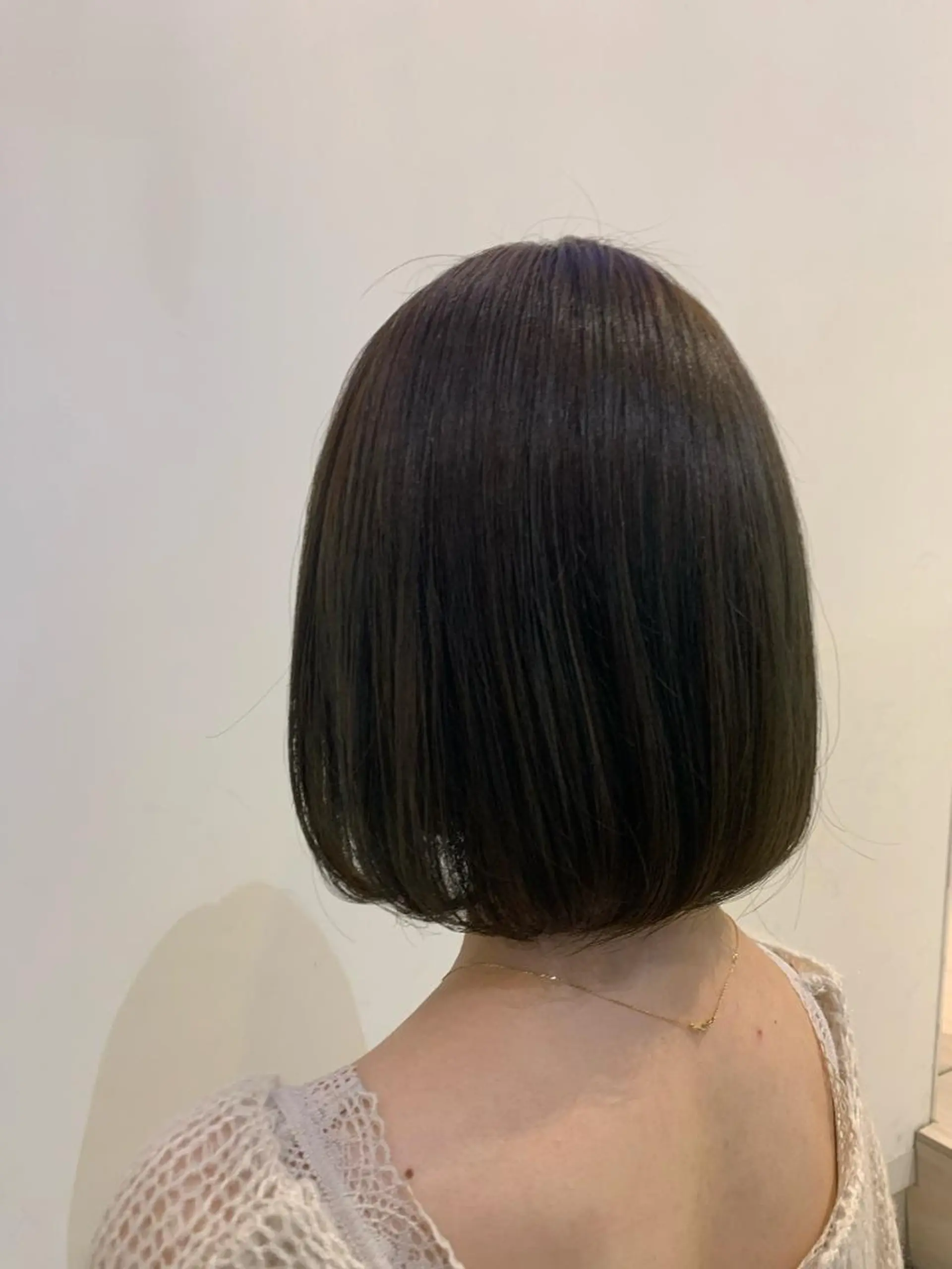 カラー ブリーチしない暖色 カラー🥀杉 優菜のヘアスタイル