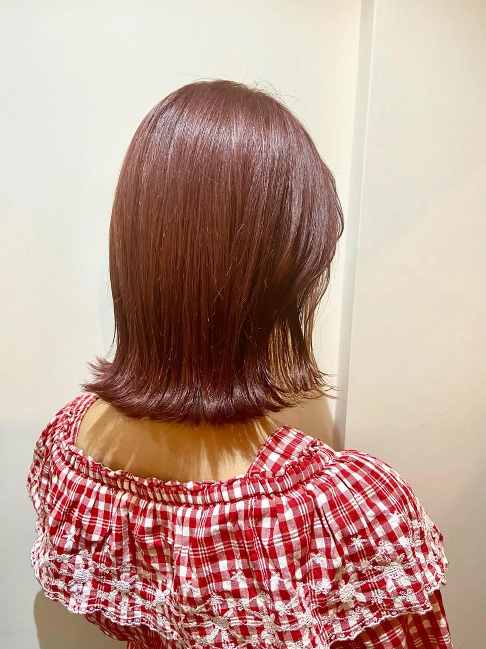 カラー Lamana所属・透明感カラー/ 加瀬たまものヘアスタイル