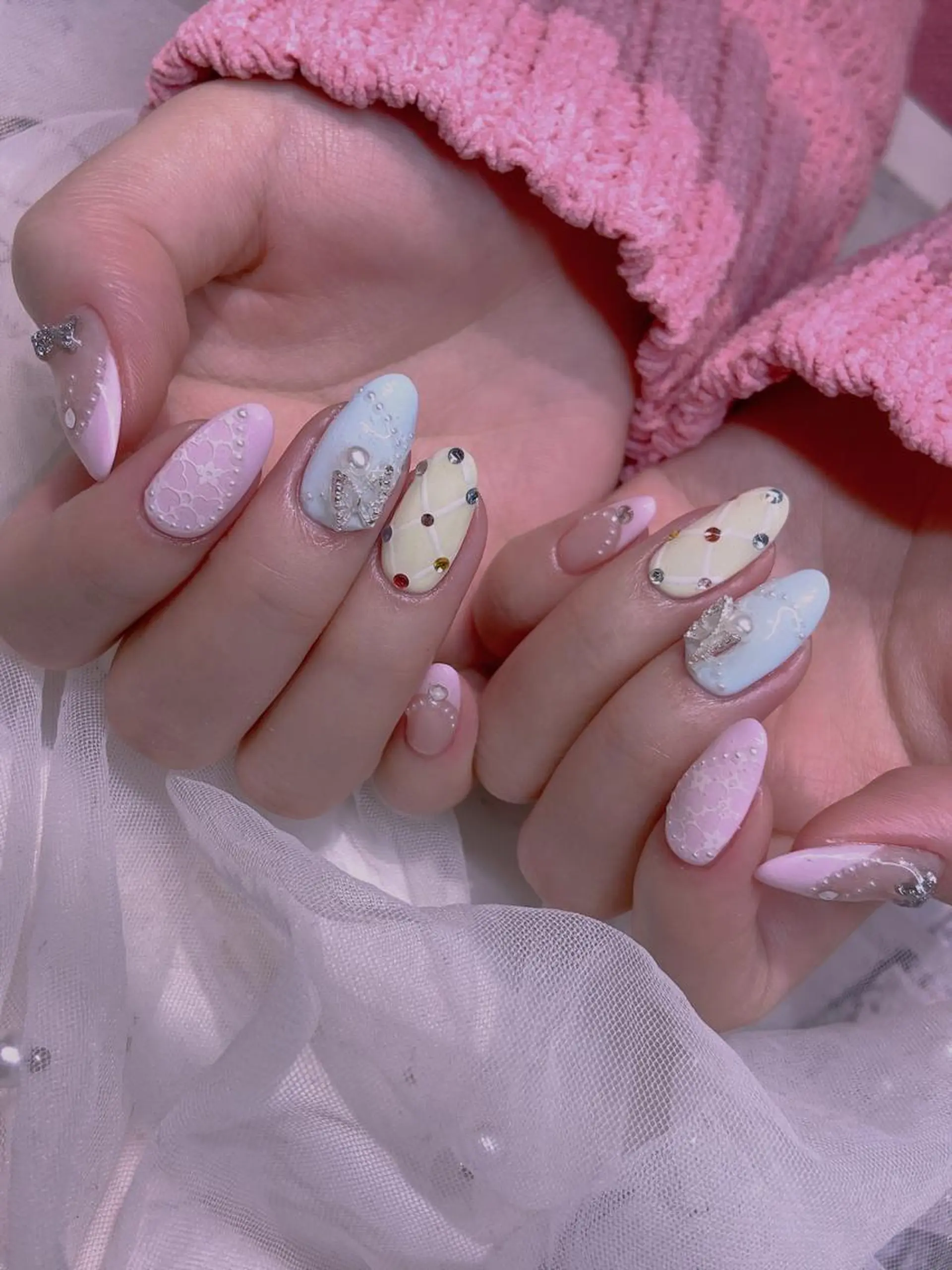 ネイル 長さだし専門店 M2　rikaのネイルデザイン