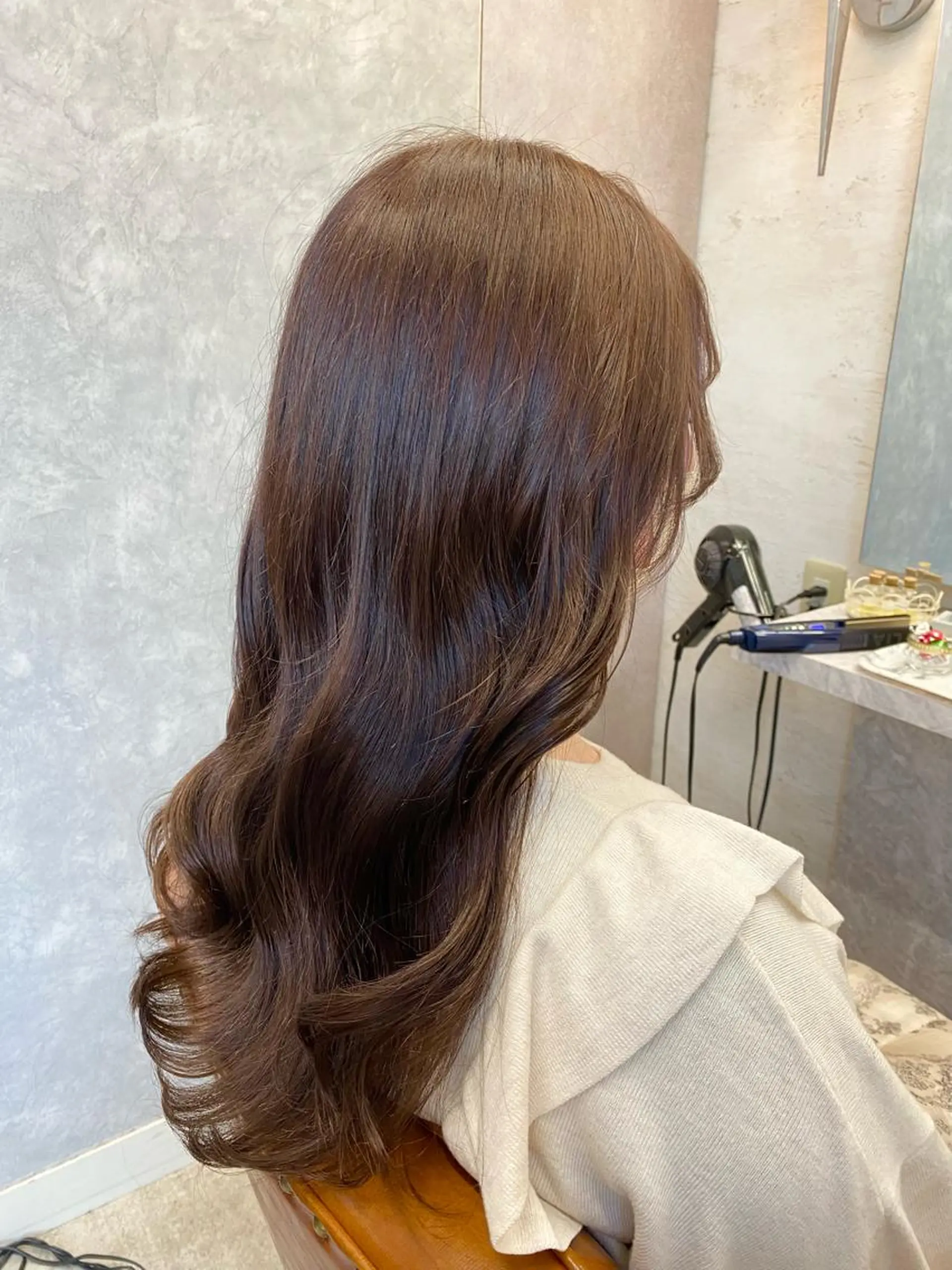 ミディアム カラー カット ヘアカラー トリートメント 🍓小野 紗由美🍓のヘアスタイル